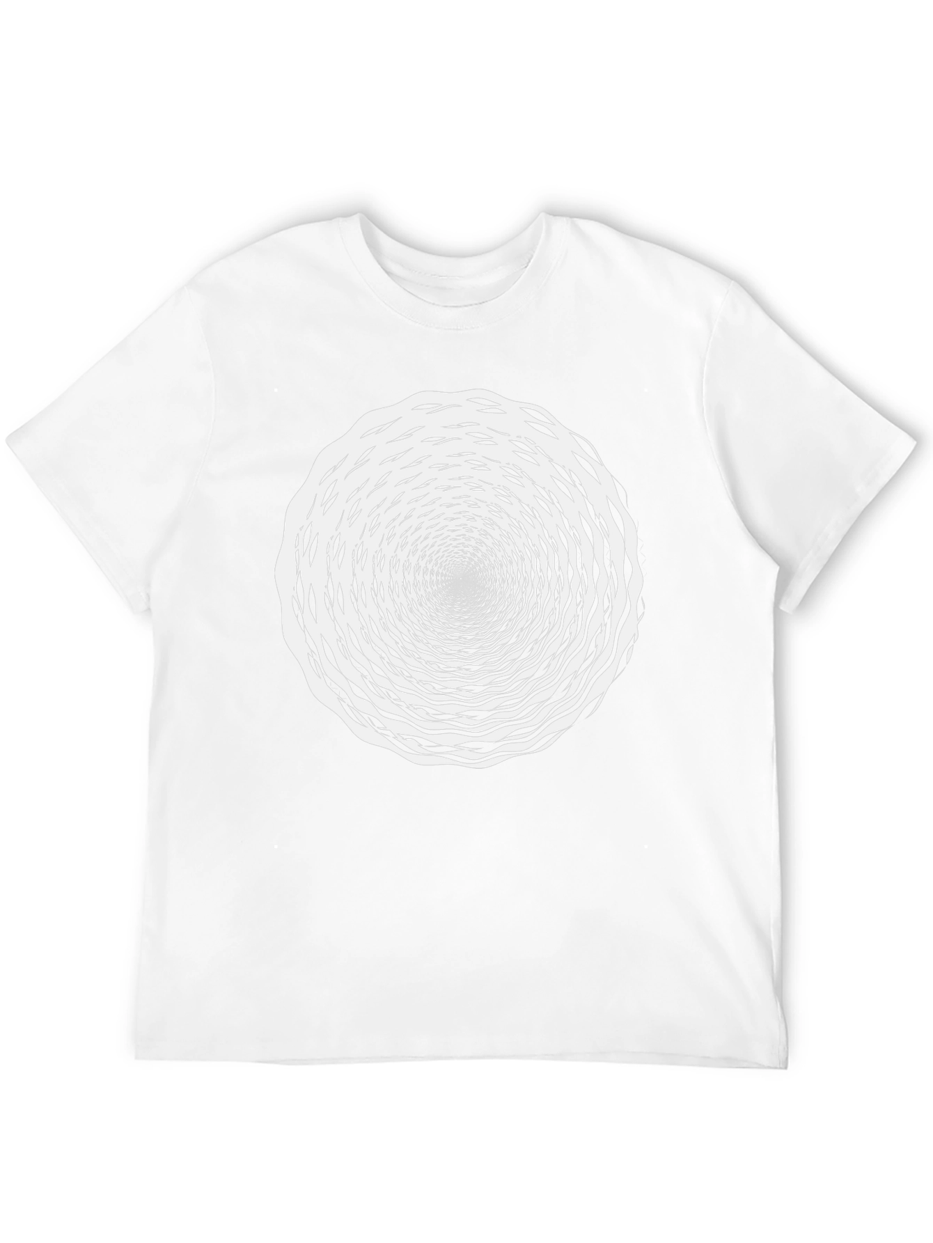 Hypnotic Swirl Black T-Shirt