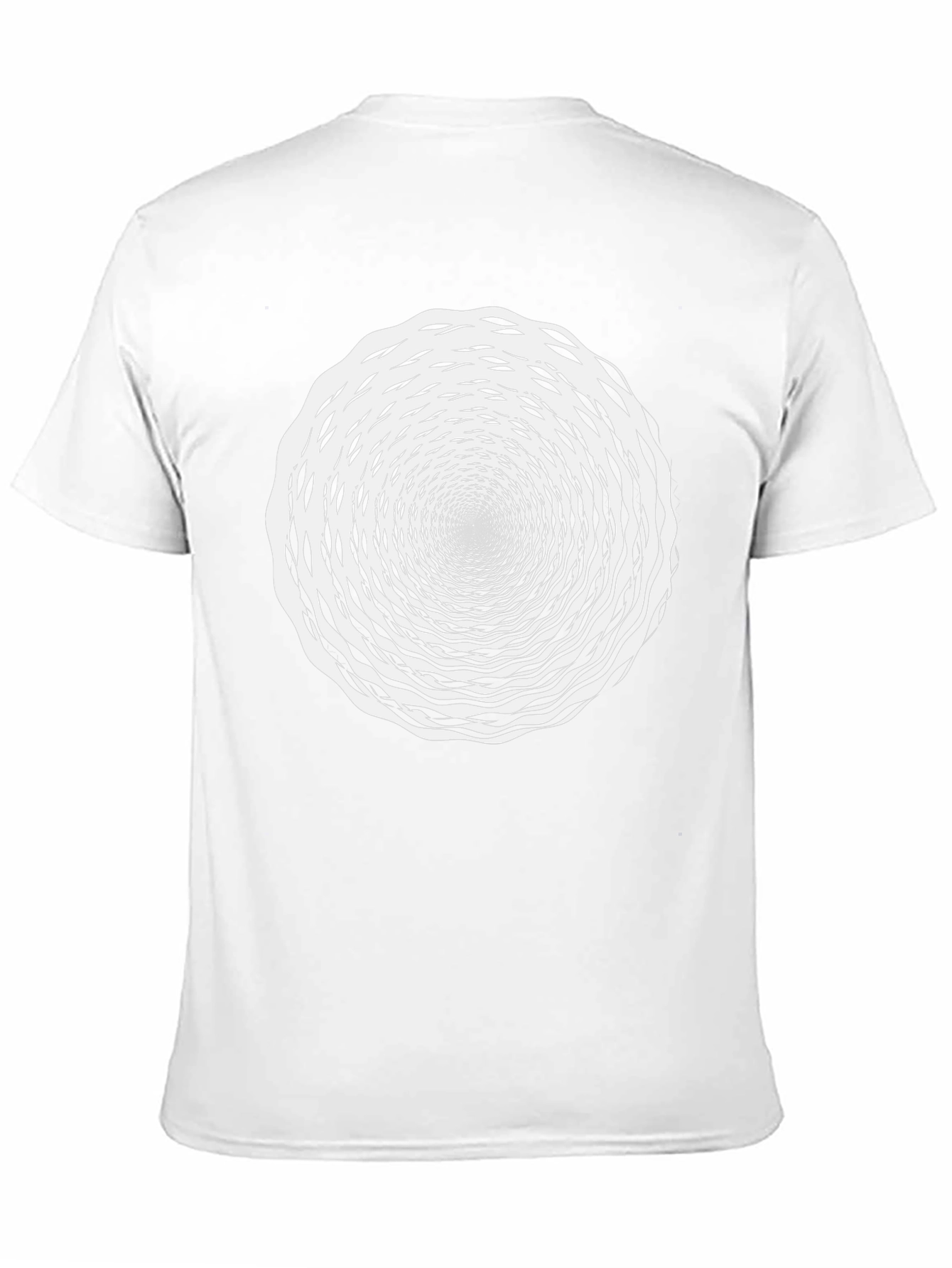 Hypnotic Swirl Black T-Shirt