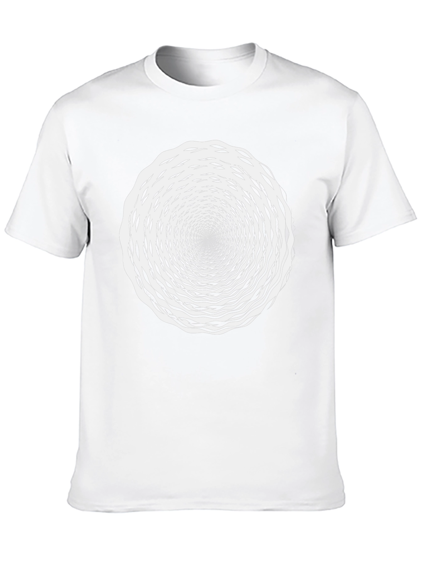 Hypnotic Swirl Black T-Shirt