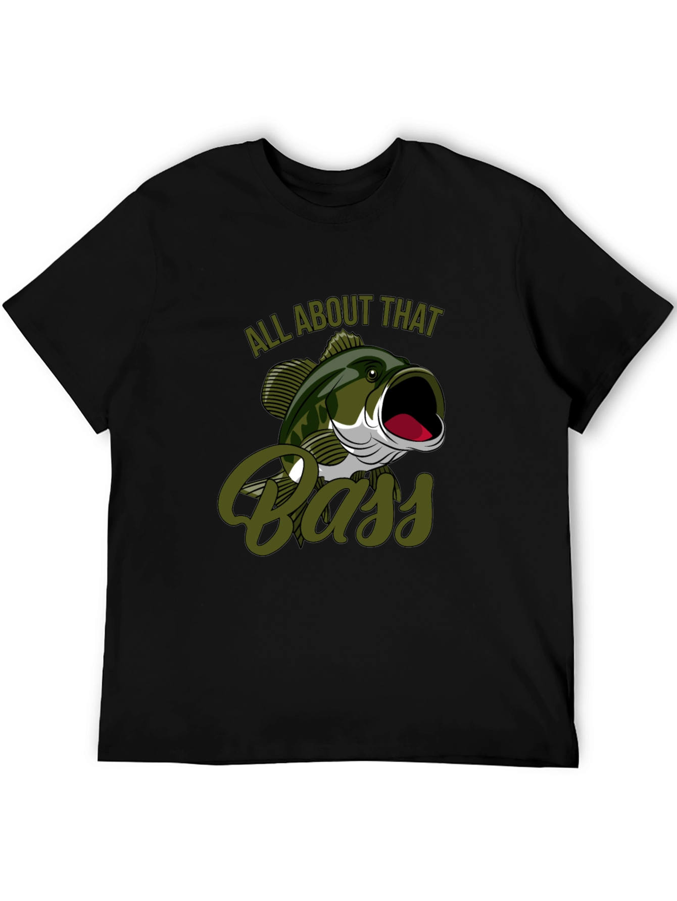 All About That Bass Fishing T-Shirt
