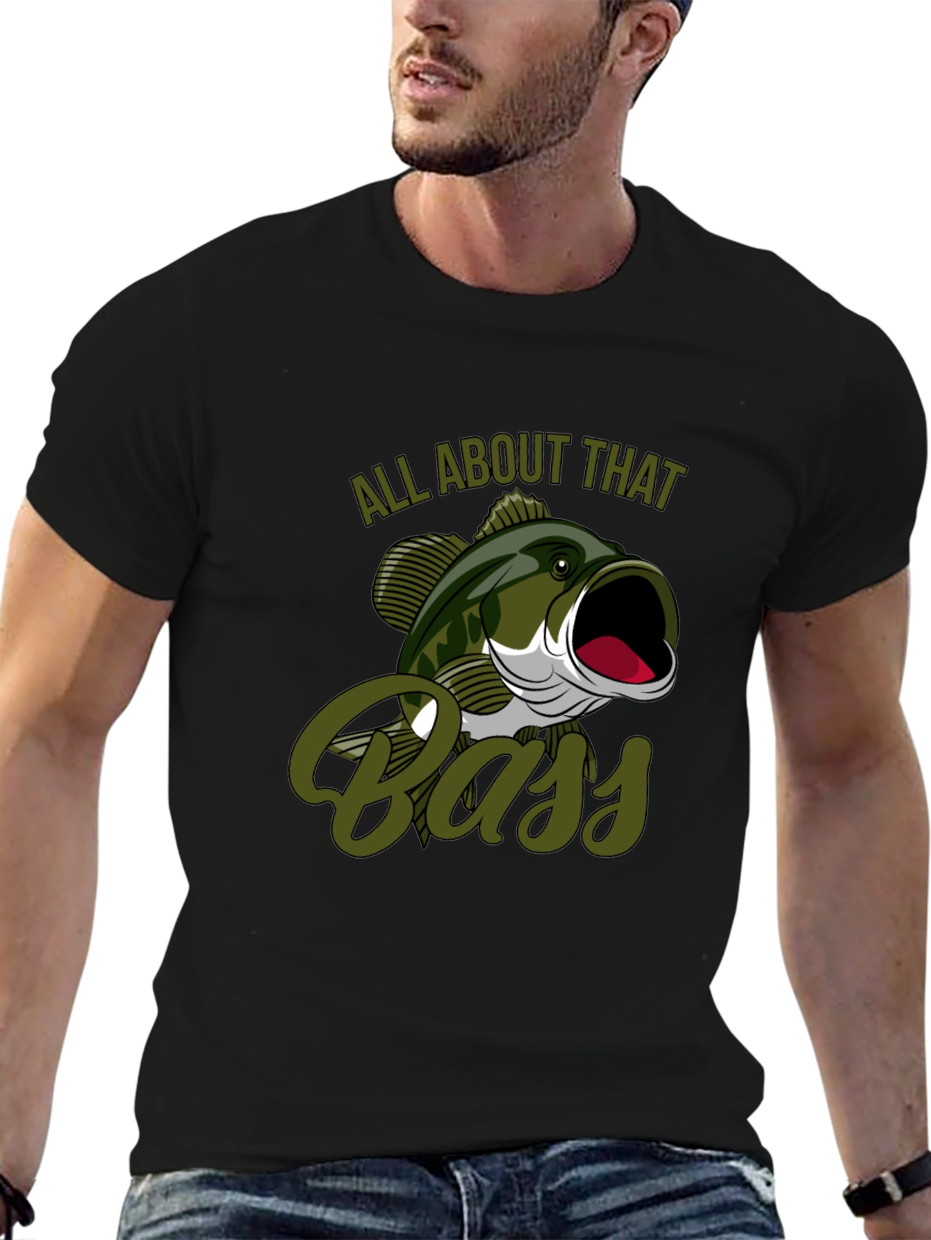 All About That Bass Fishing T-Shirt