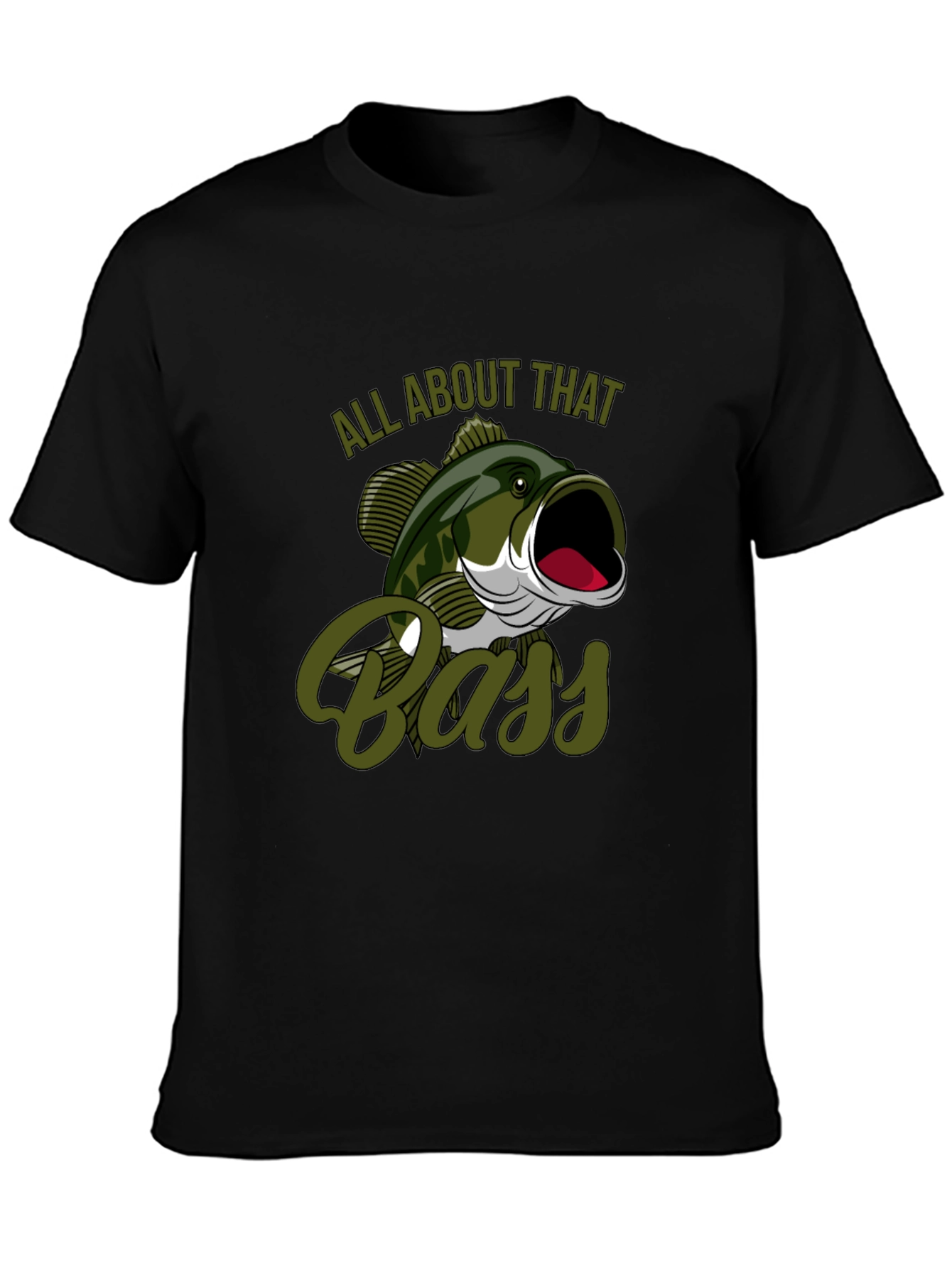 All About That Bass Fishing T-Shirt