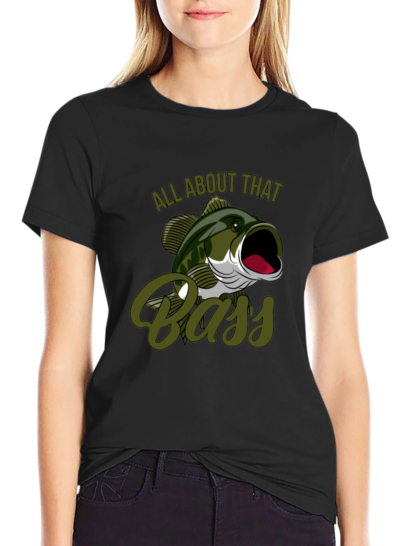 All About That Bass Fishing T-Shirt