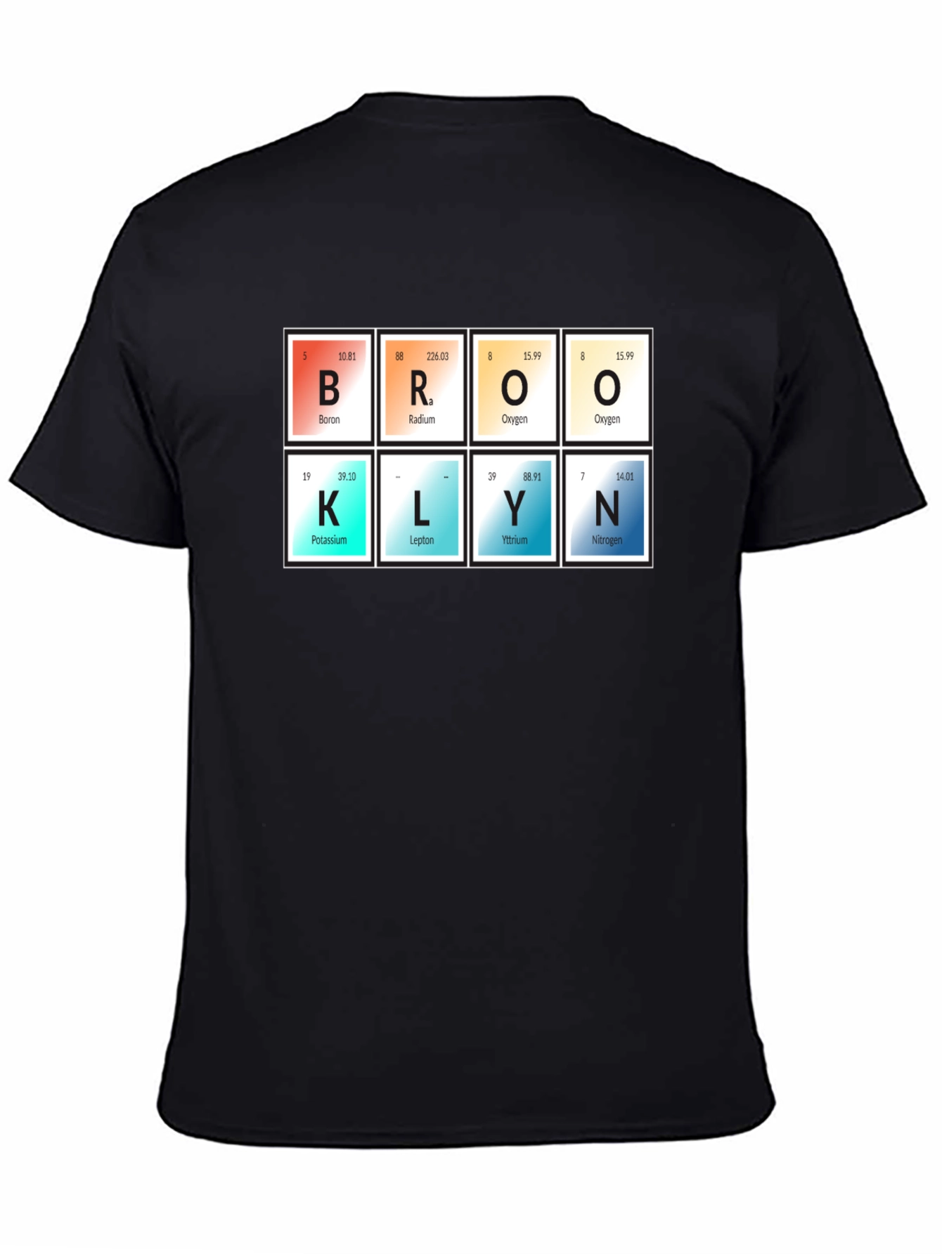 Brooklyn Periodic Table T-Shirt - Science Style!