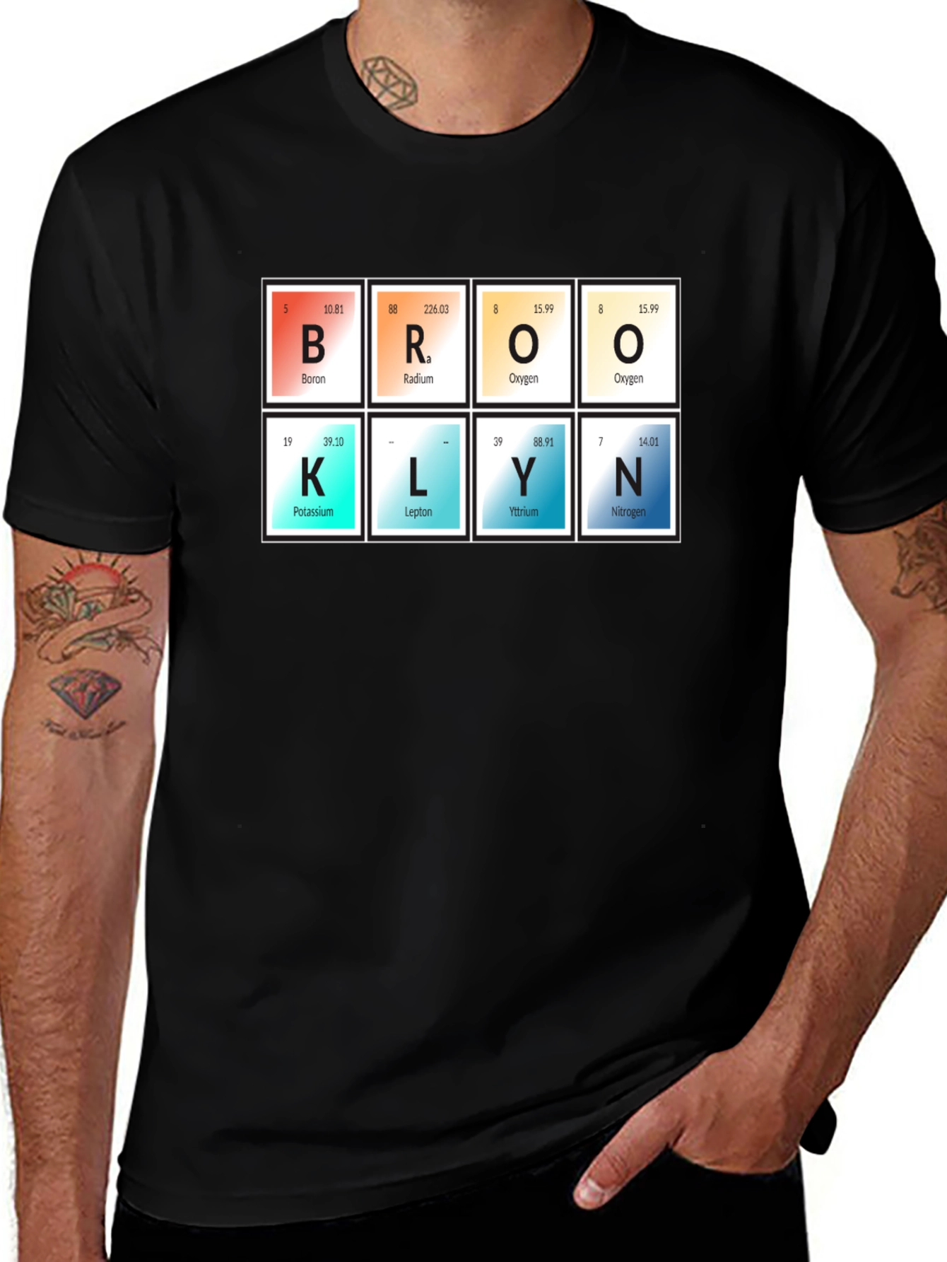Brooklyn Periodic Table T-Shirt - Science Style!