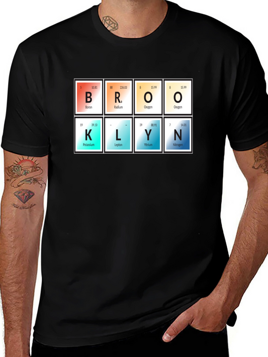 Brooklyn Periodic Table T-Shirt - Science Style!