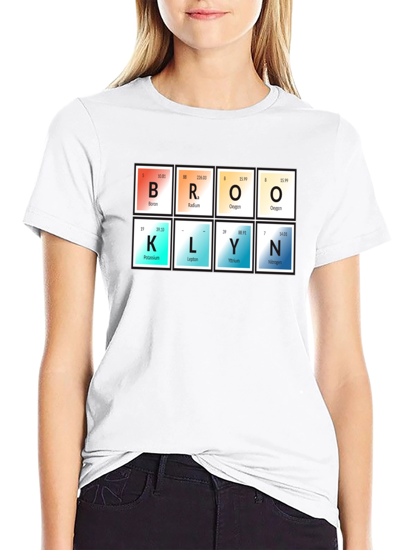 Brooklyn Periodic Table T-Shirt - Science Style!