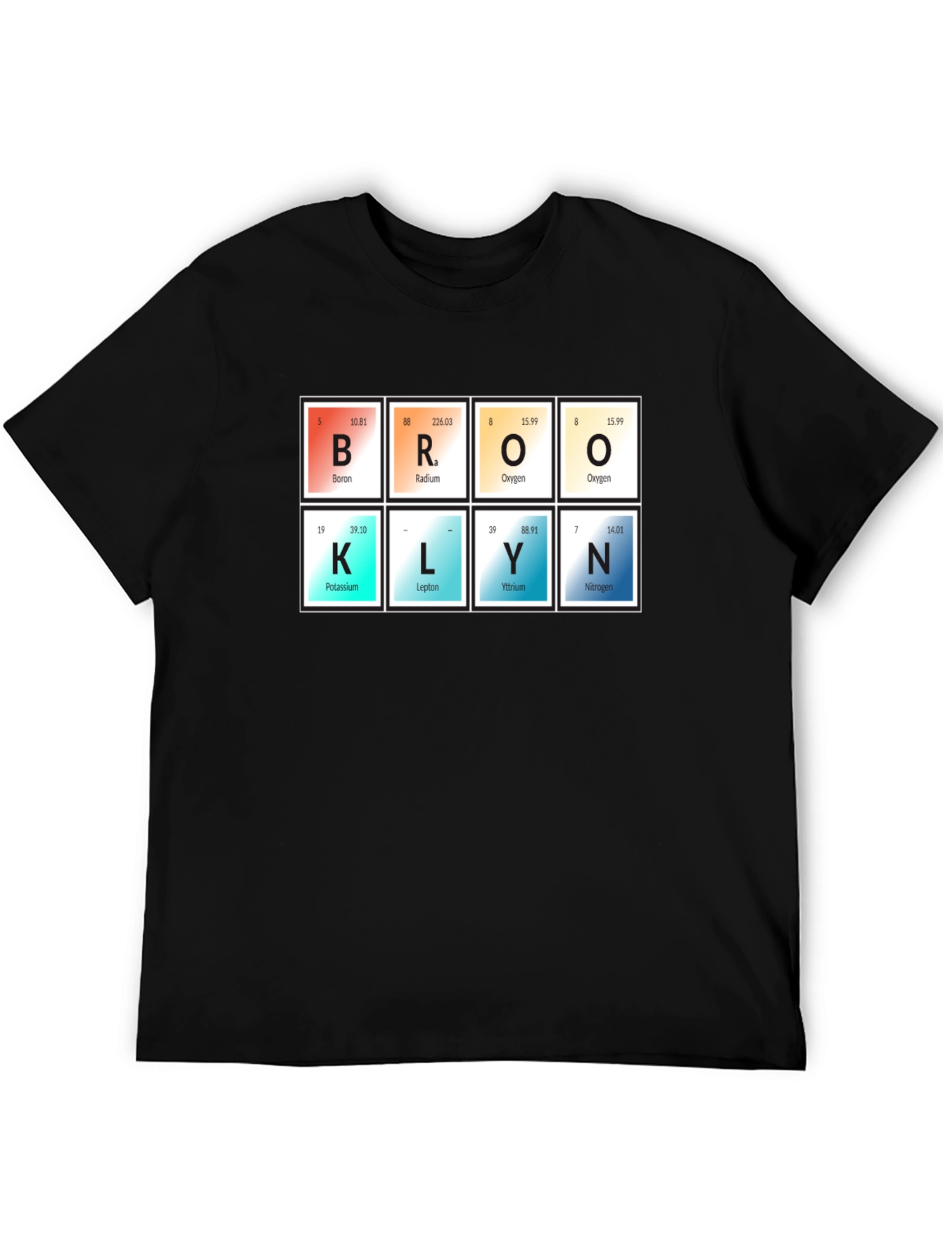 Brooklyn Periodic Table T-Shirt - Science Style!
