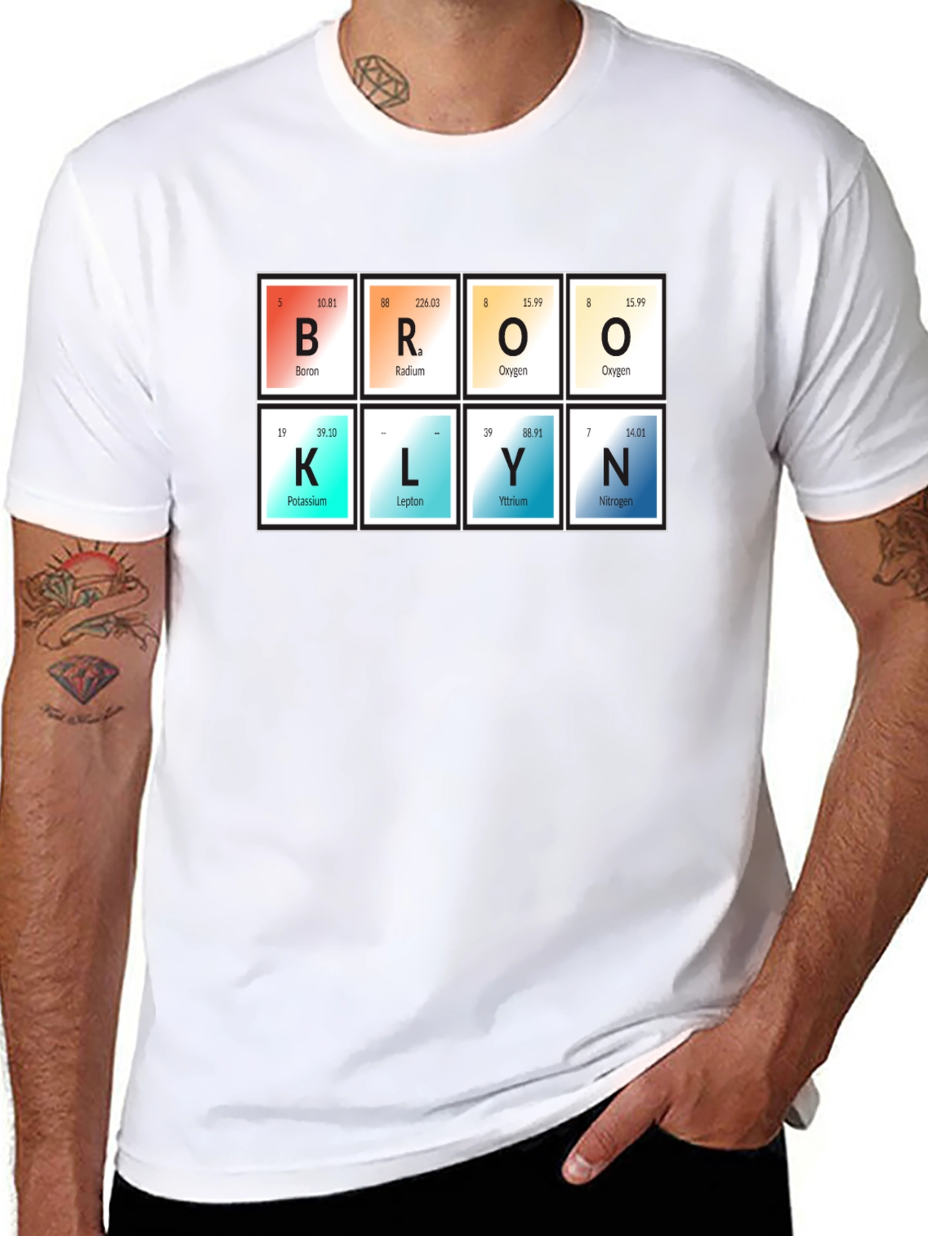 Brooklyn Periodic Table T-Shirt - Science Style!