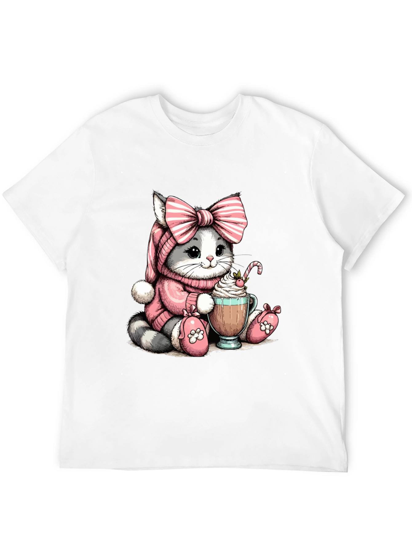 Cute Kitten Cocoa T-Shirt