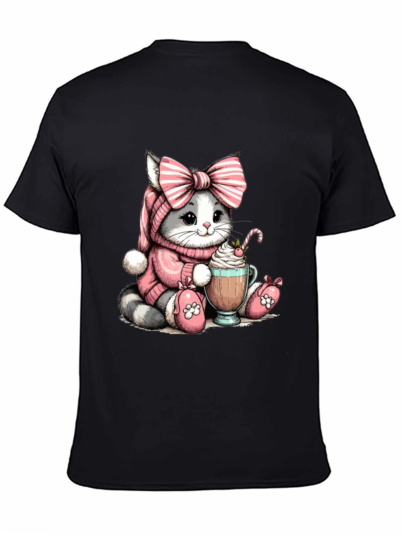Cute Kitten Cocoa T-Shirt