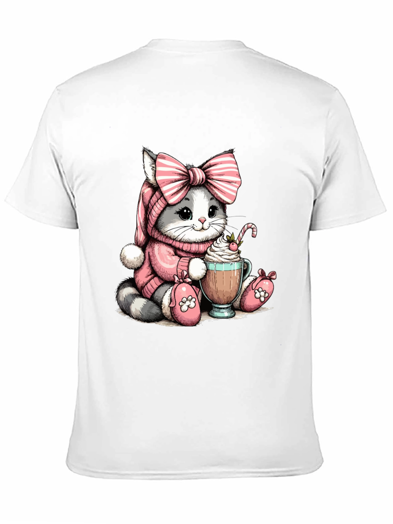 Cute Kitten Cocoa T-Shirt
