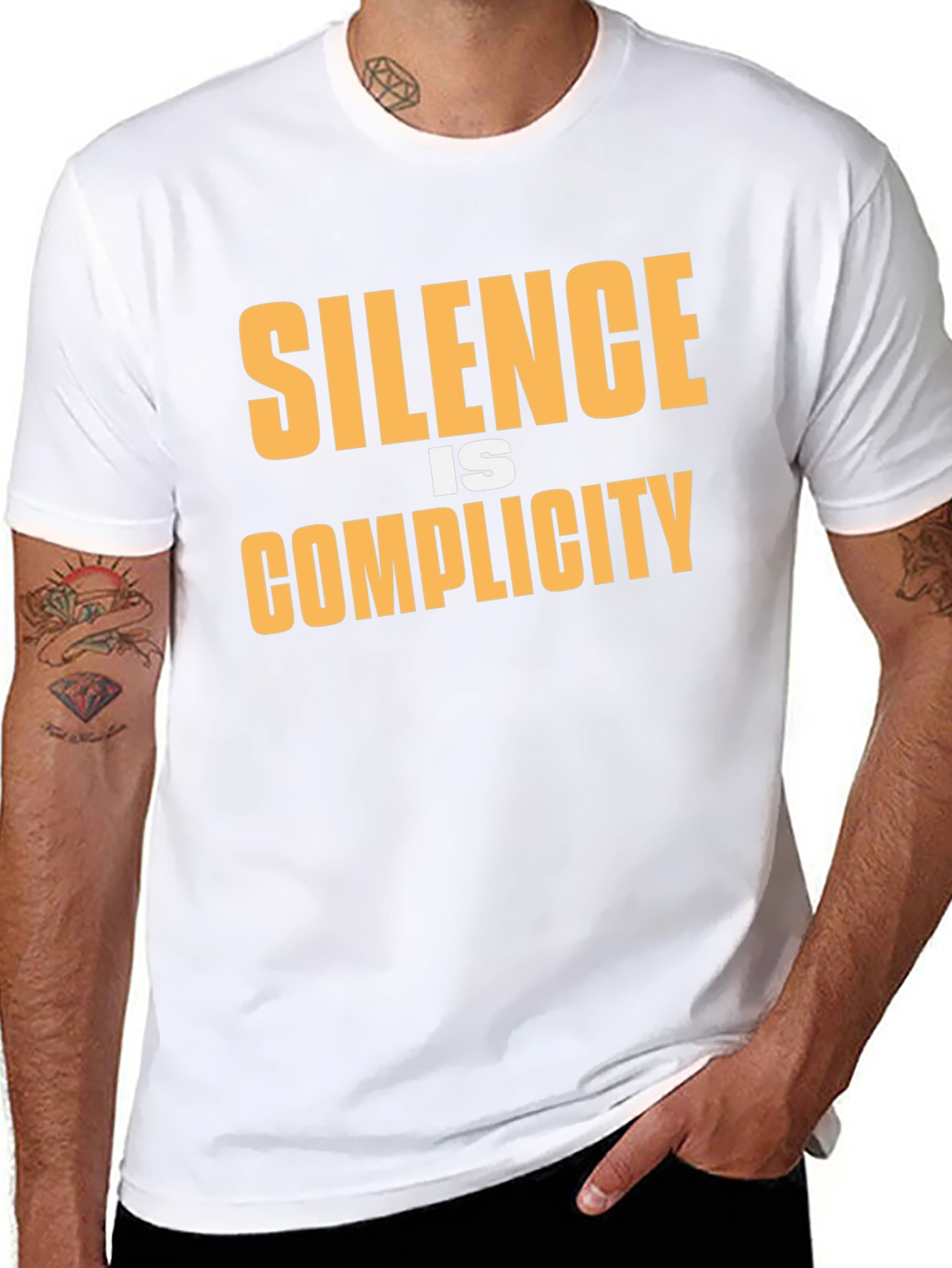 Silence Is Complicity Graphic Tee