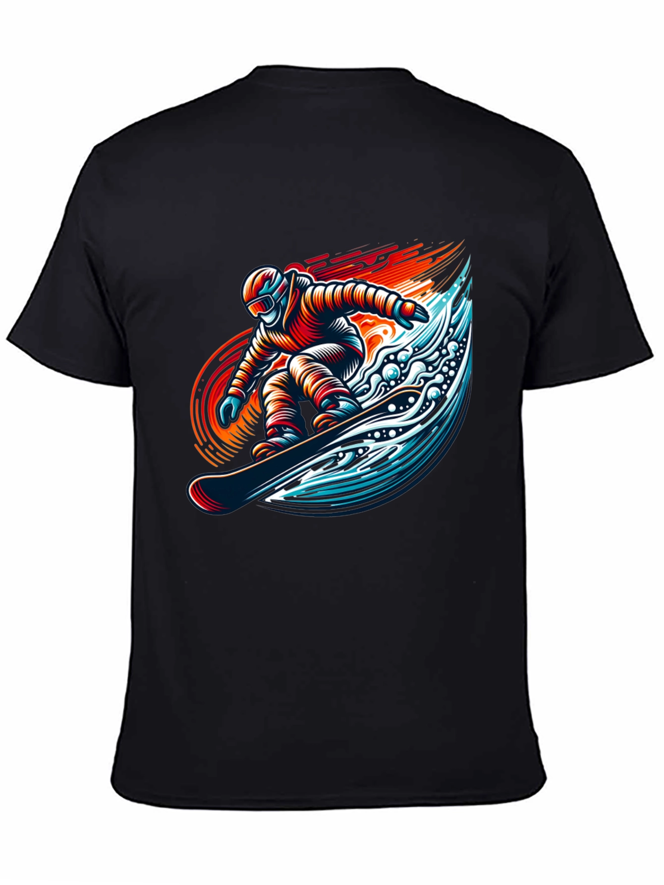 Snowboarder Graphic Tee - Cool Sport Design