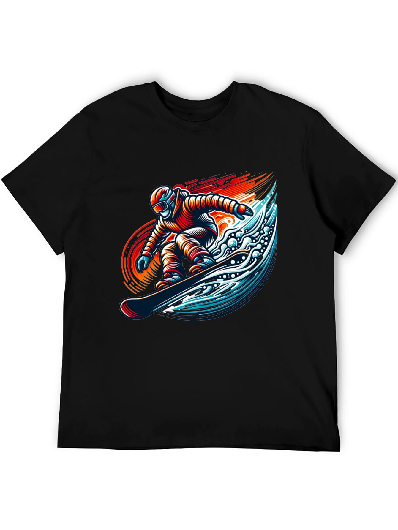 Snowboarder Graphic Tee - Cool Sport Design