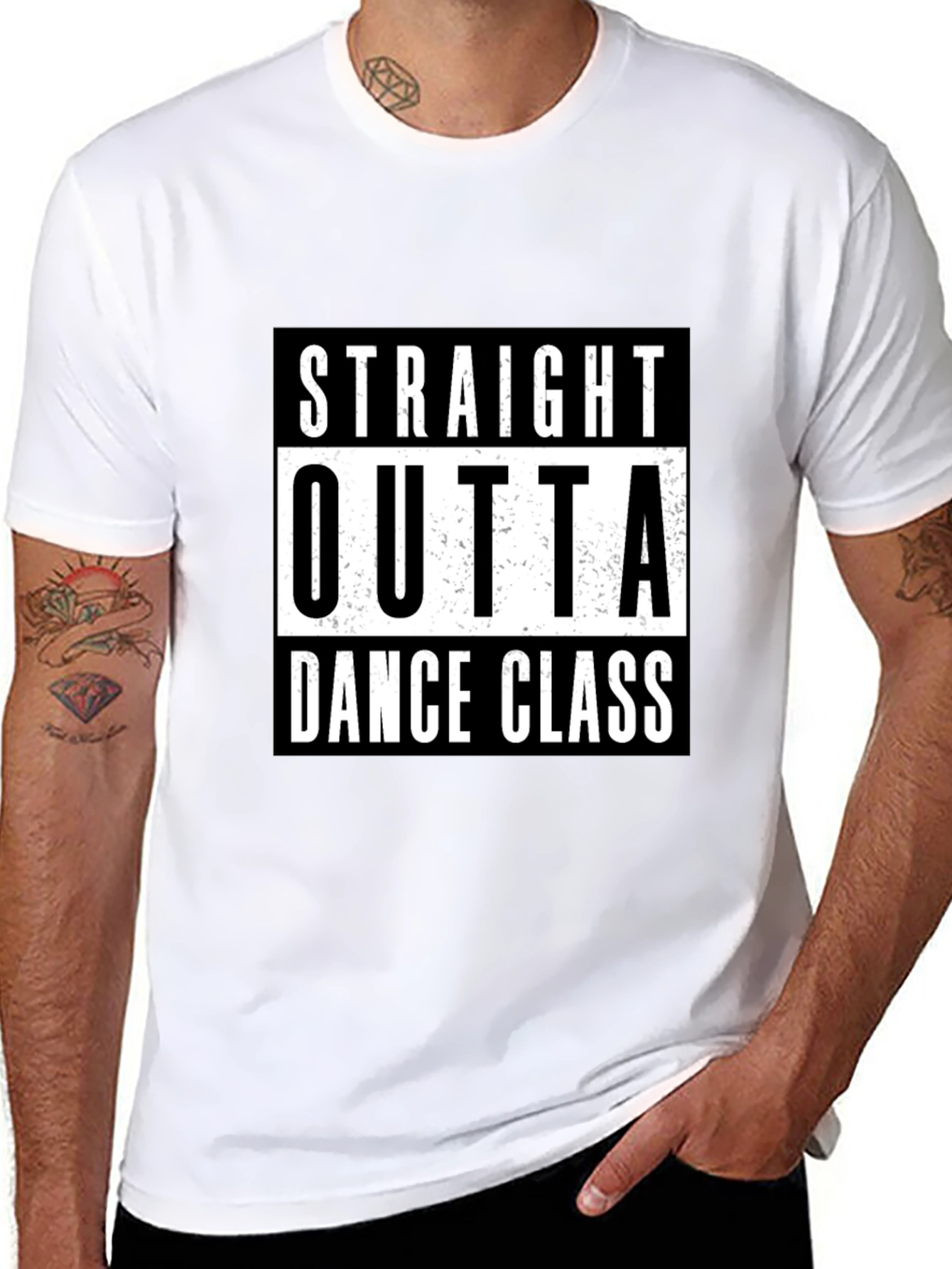 Straight Outta Dance Class Graphic Tee