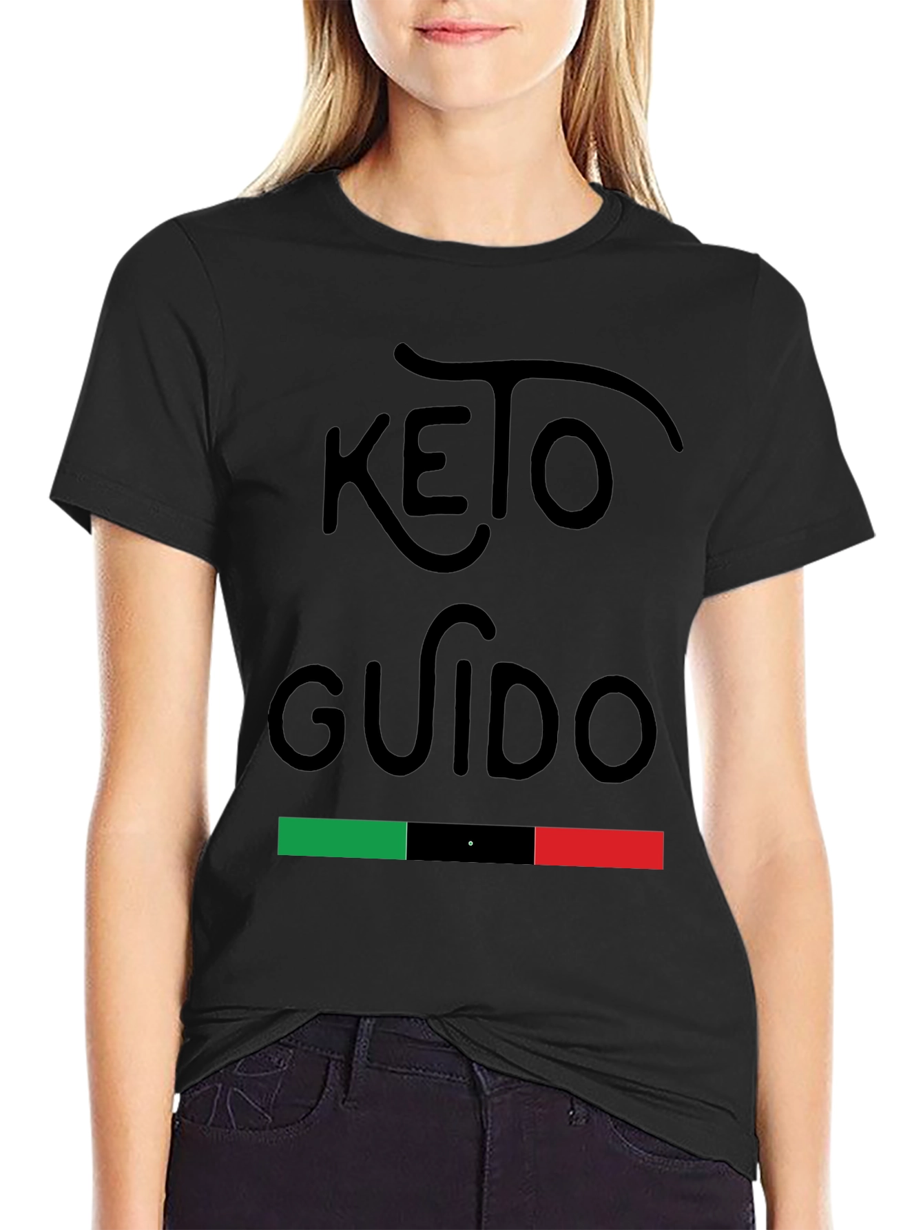 Keto Guido T-Shirt - Italian Pride Black