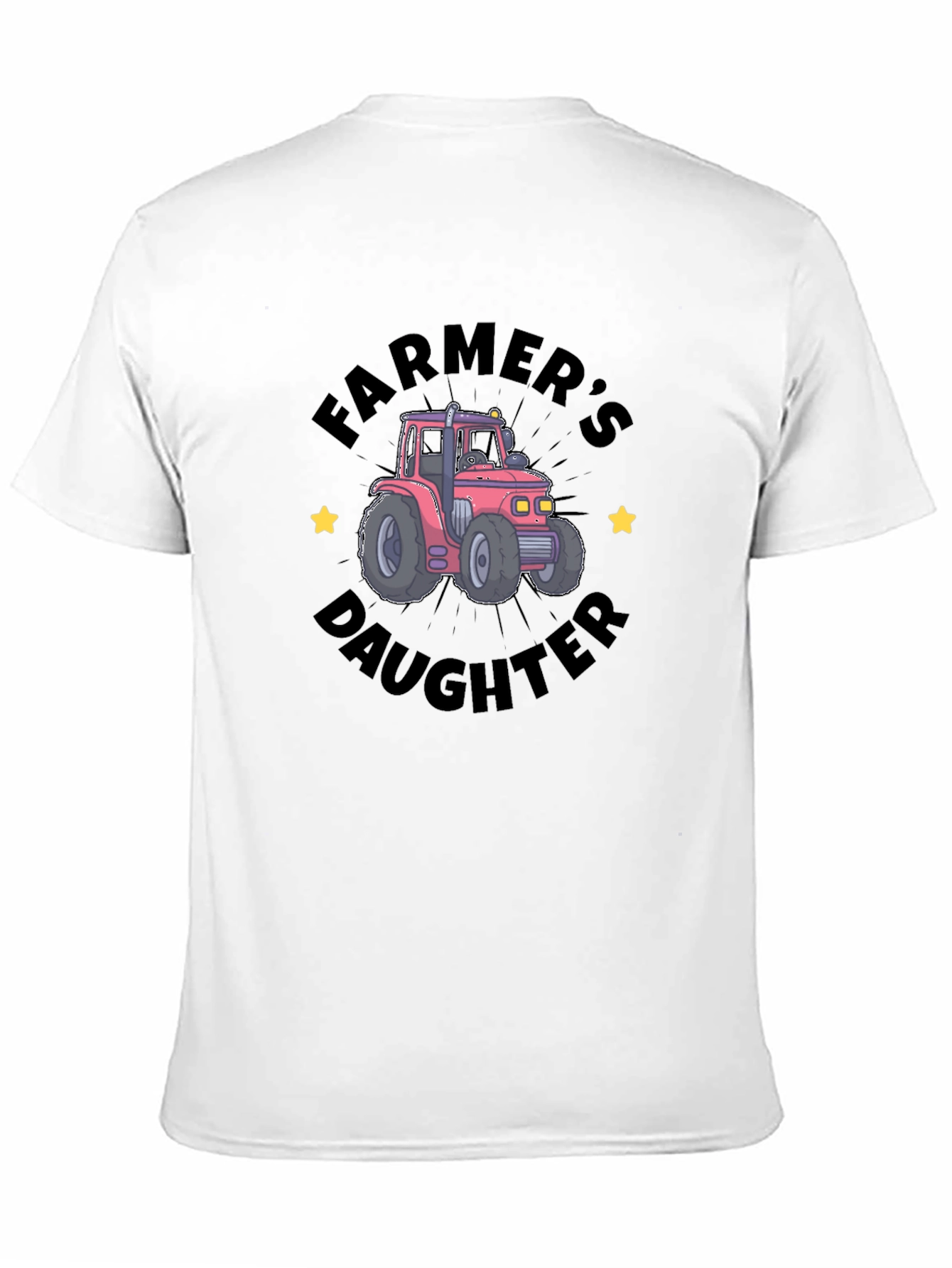 Farmers Daughter Tractor Graphic Tee