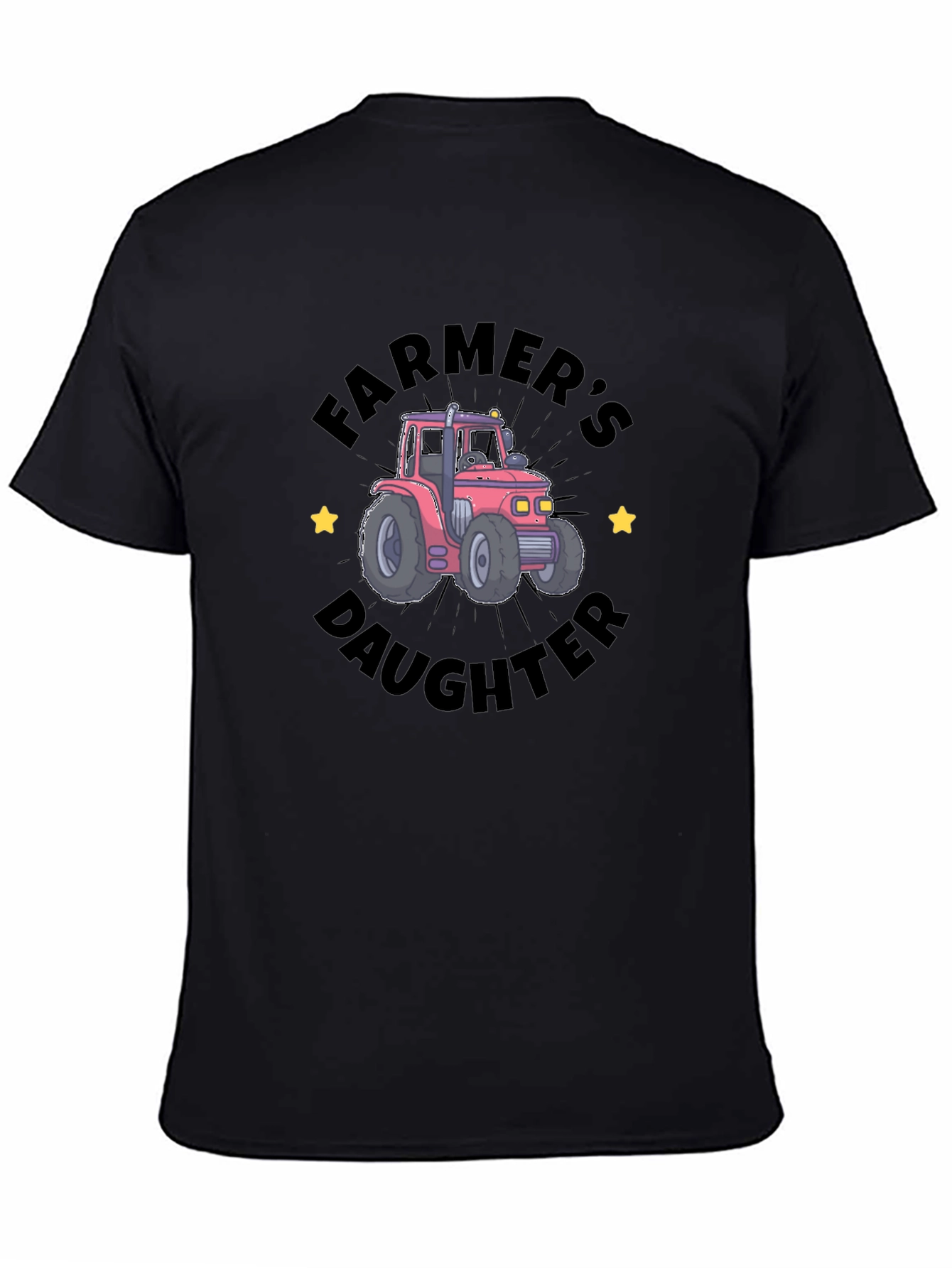 Farmers Daughter Tractor Graphic Tee
