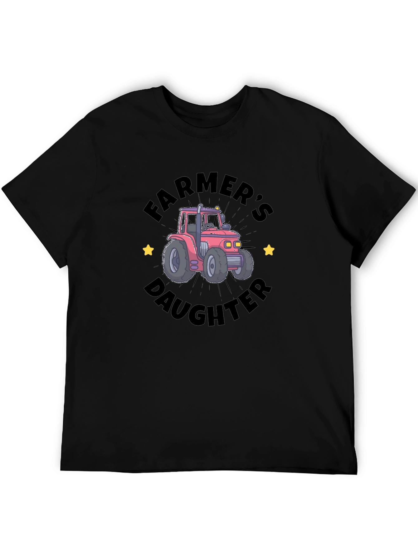 Farmers Daughter Tractor Graphic Tee