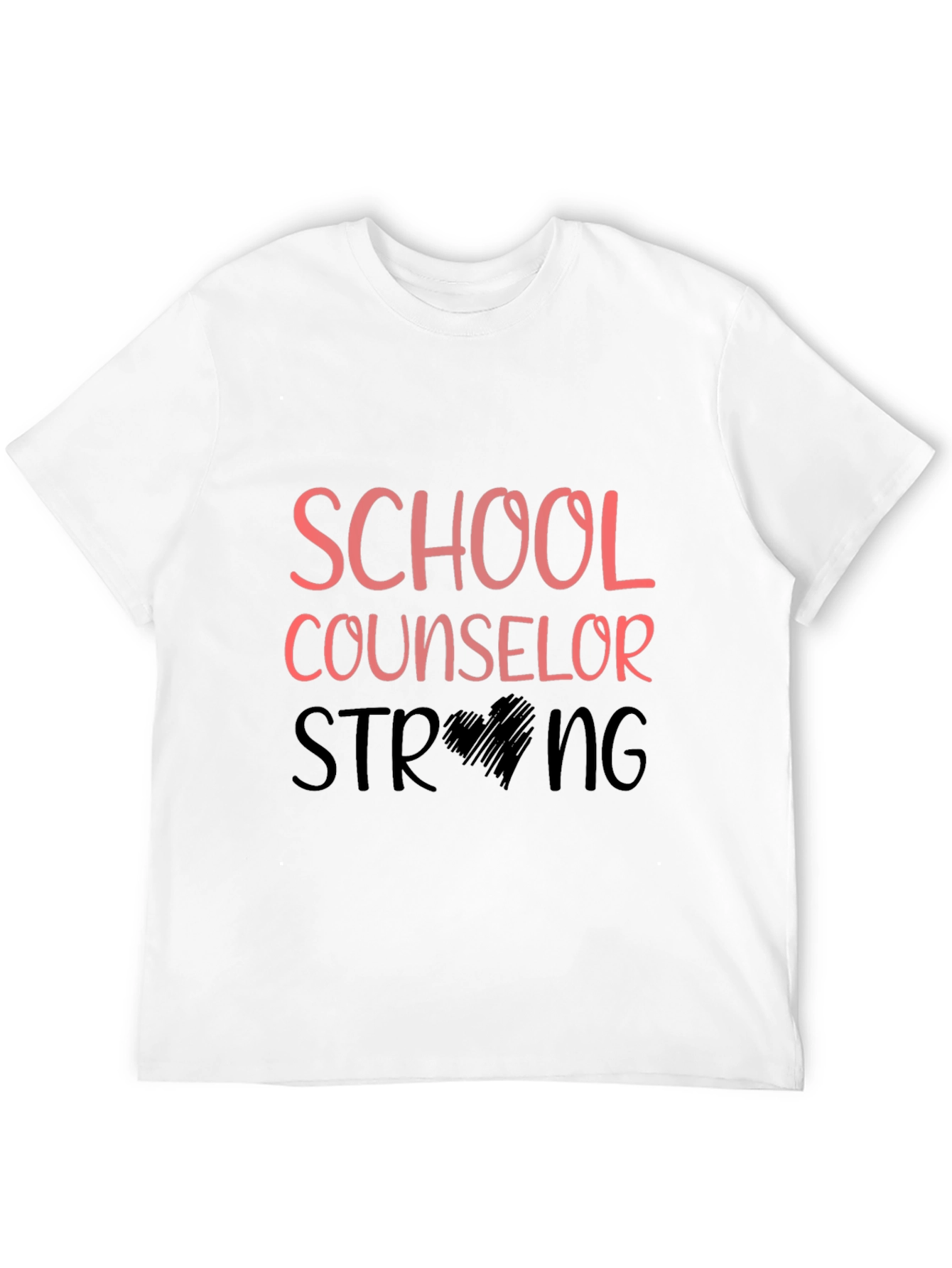 School Counselor Strong Graphic Tee