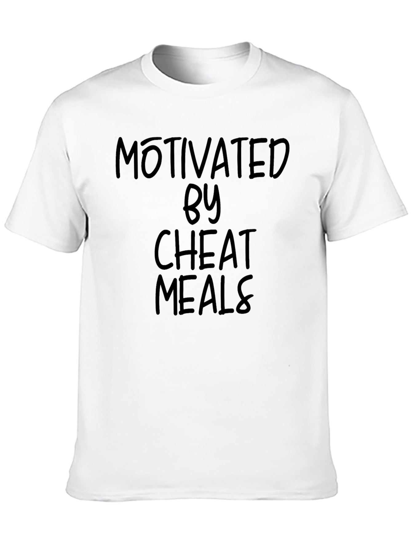 Motivated by Cheat Meals Black T-Shirt