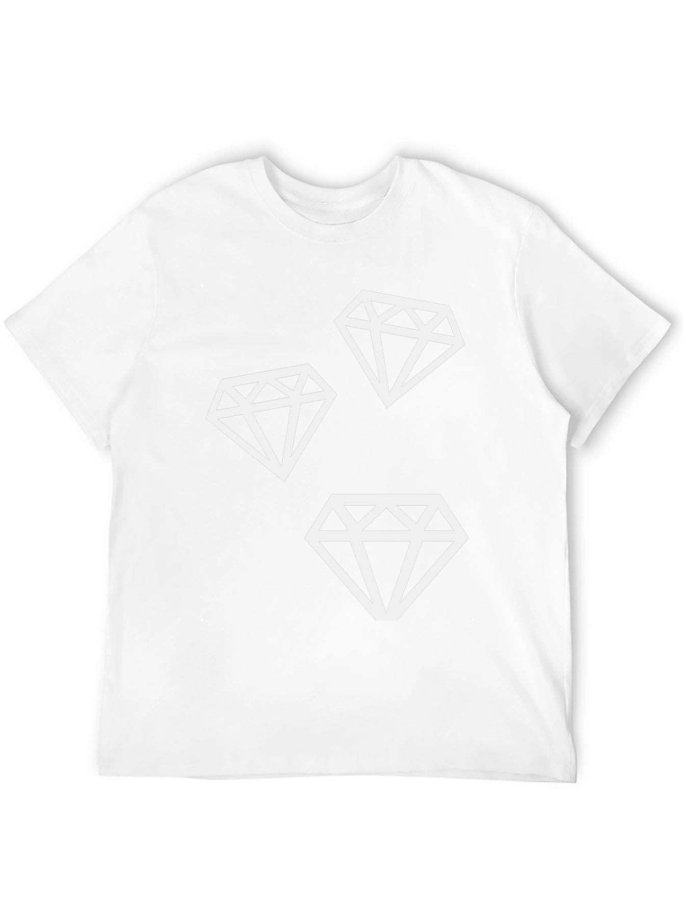 Diamond Graphic Black T-Shirt