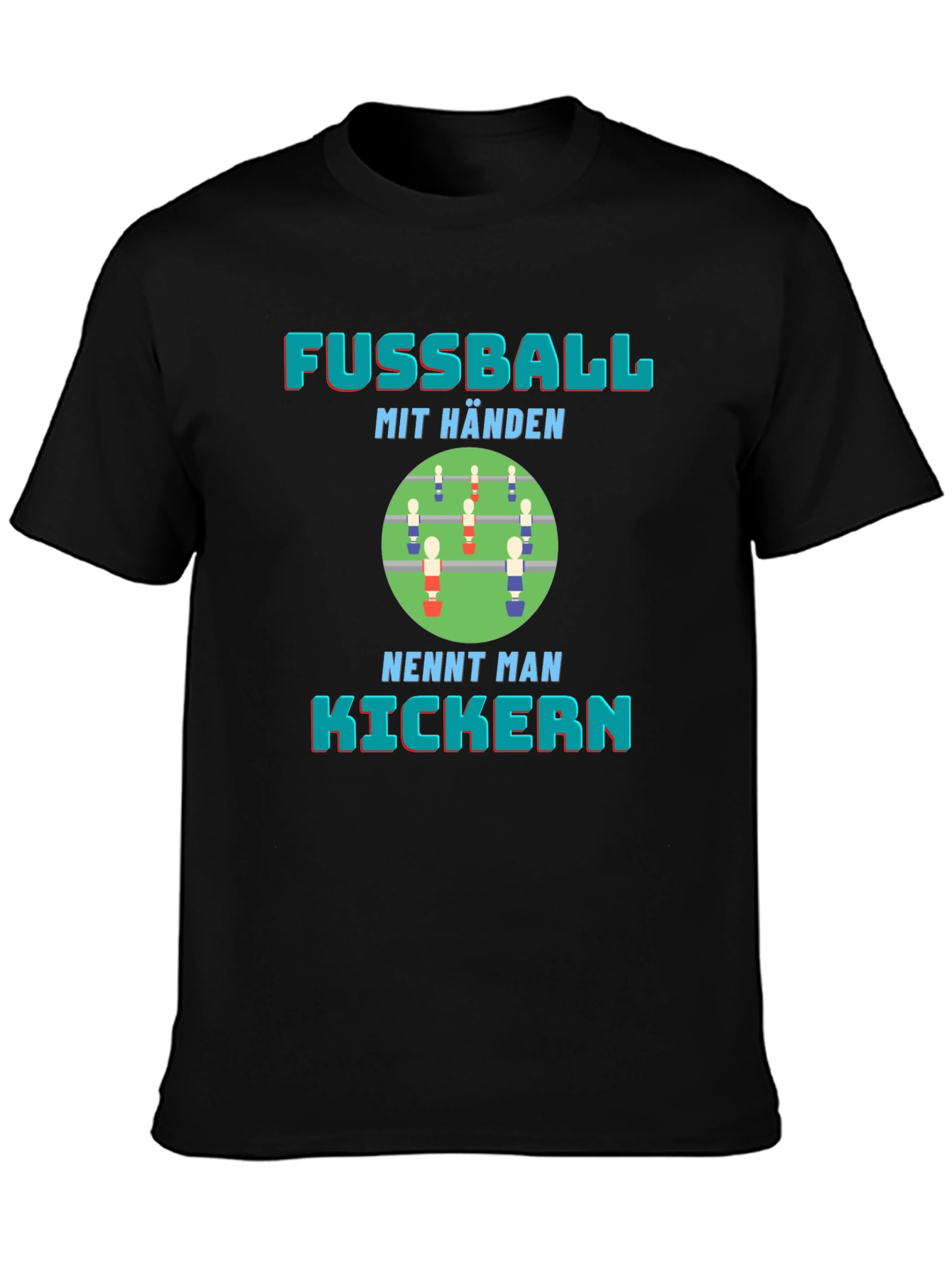 Fussball mit Händen Kickern Graphic T-Shirt