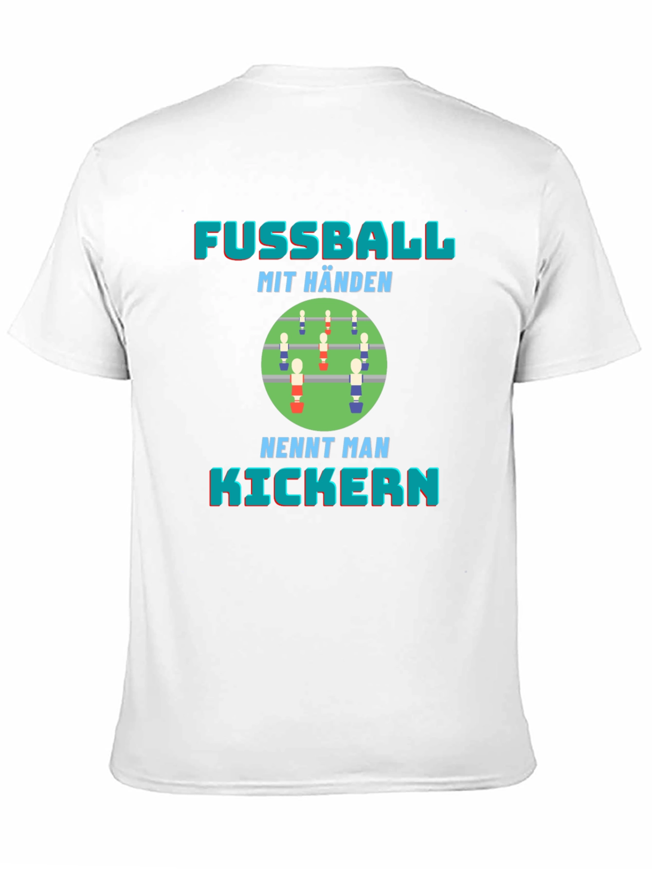 Fussball mit Händen Kickern Graphic T-Shirt
