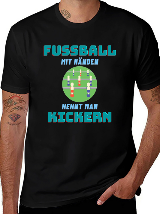 Fussball mit Händen Kickern Graphic T-Shirt
