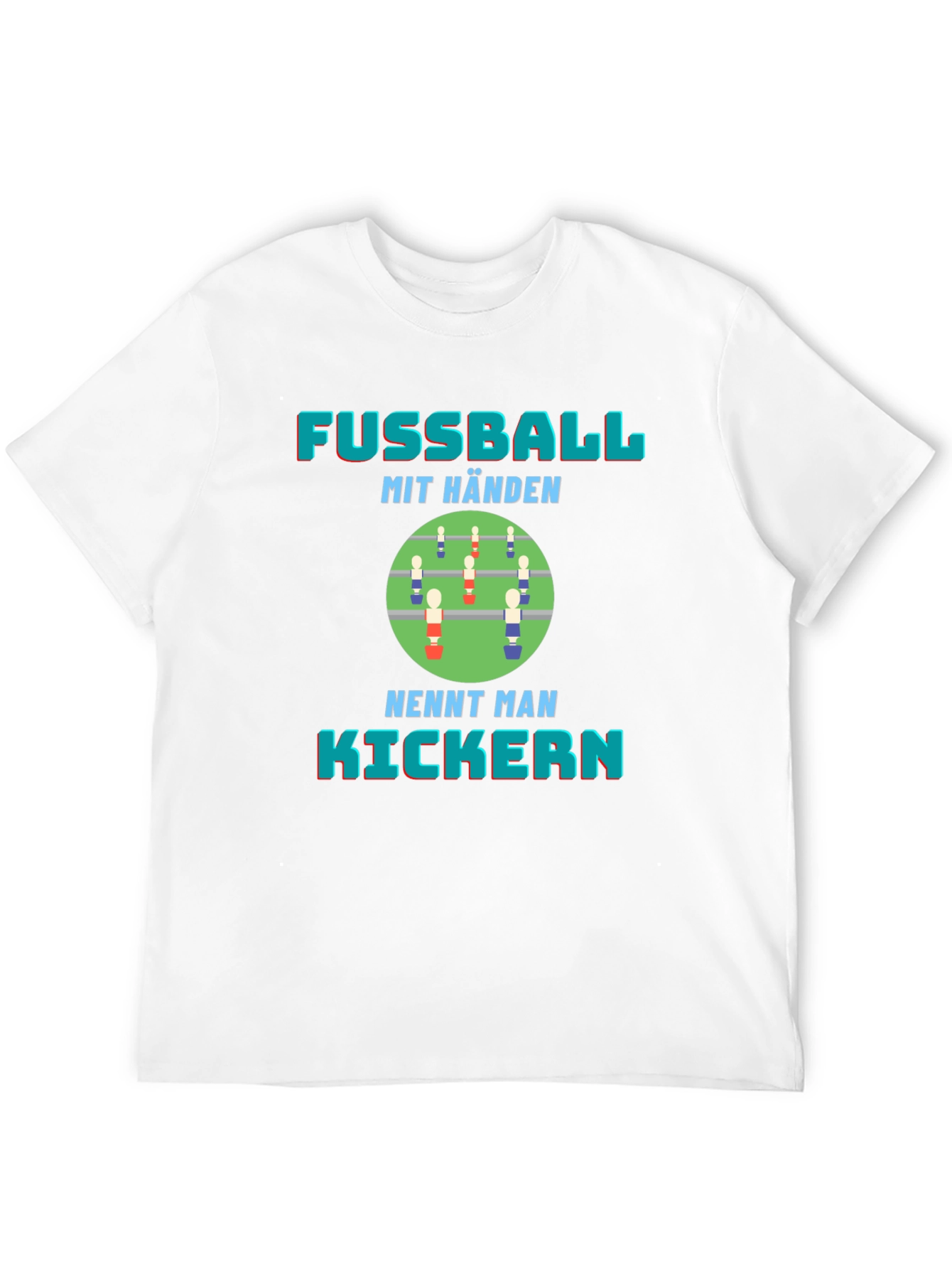 Fussball mit Händen Kickern Graphic T-Shirt
