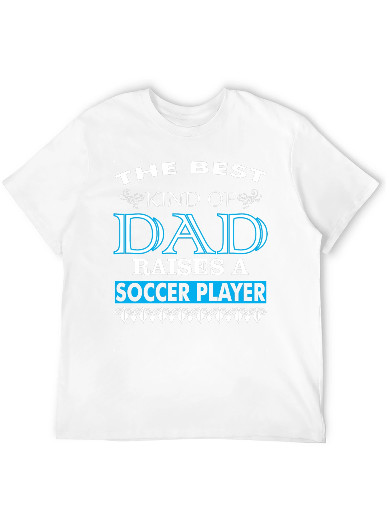 Best Dad Soccer Player T-Shirt