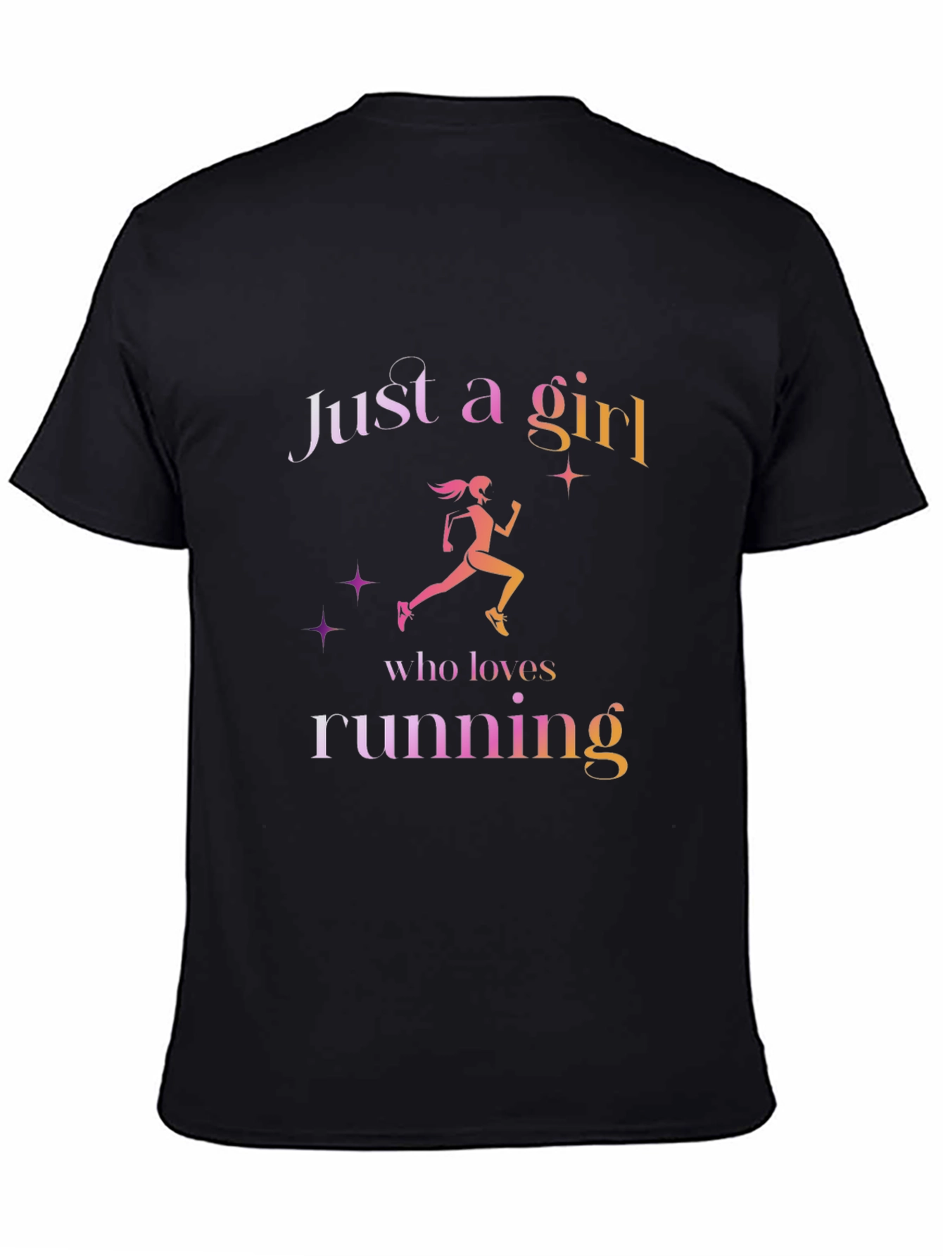 Just A Girl Who Loves Running T-Shirt
