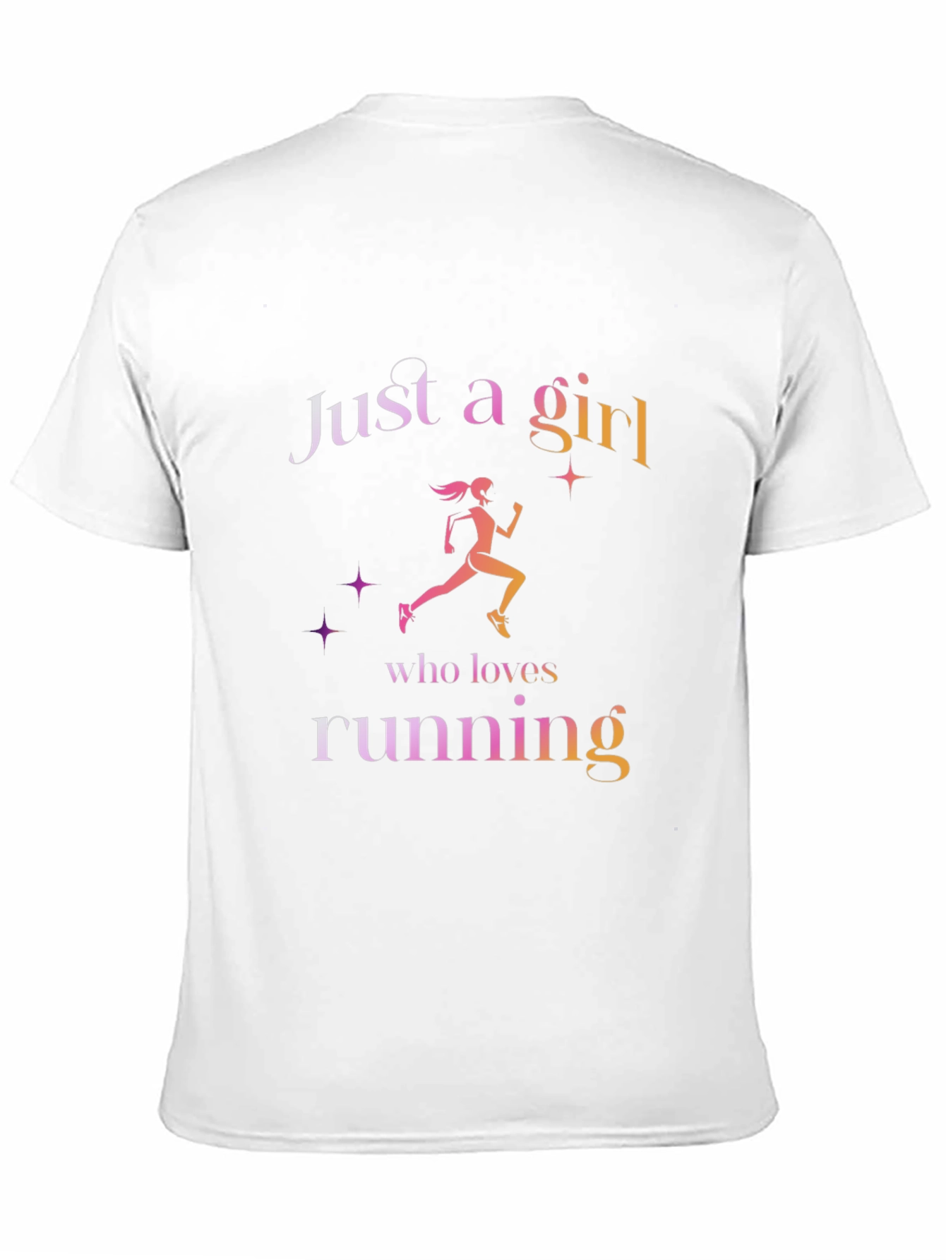 Just A Girl Who Loves Running T-Shirt