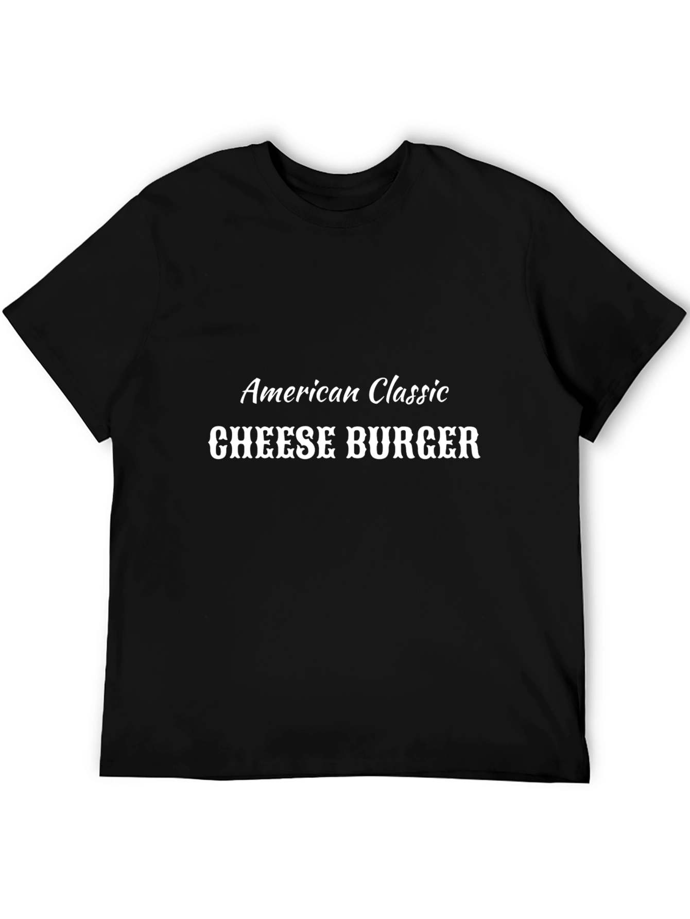 American Classic Cheese Burger Graphic Tee