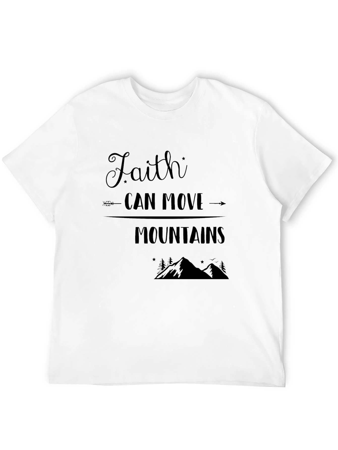 Faith Can Move Mountains Graphic Tee