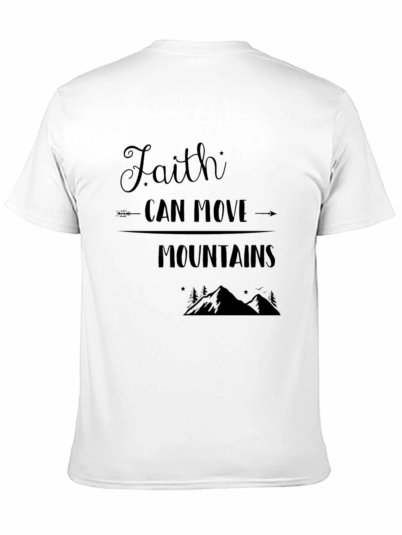 Faith Can Move Mountains Graphic Tee