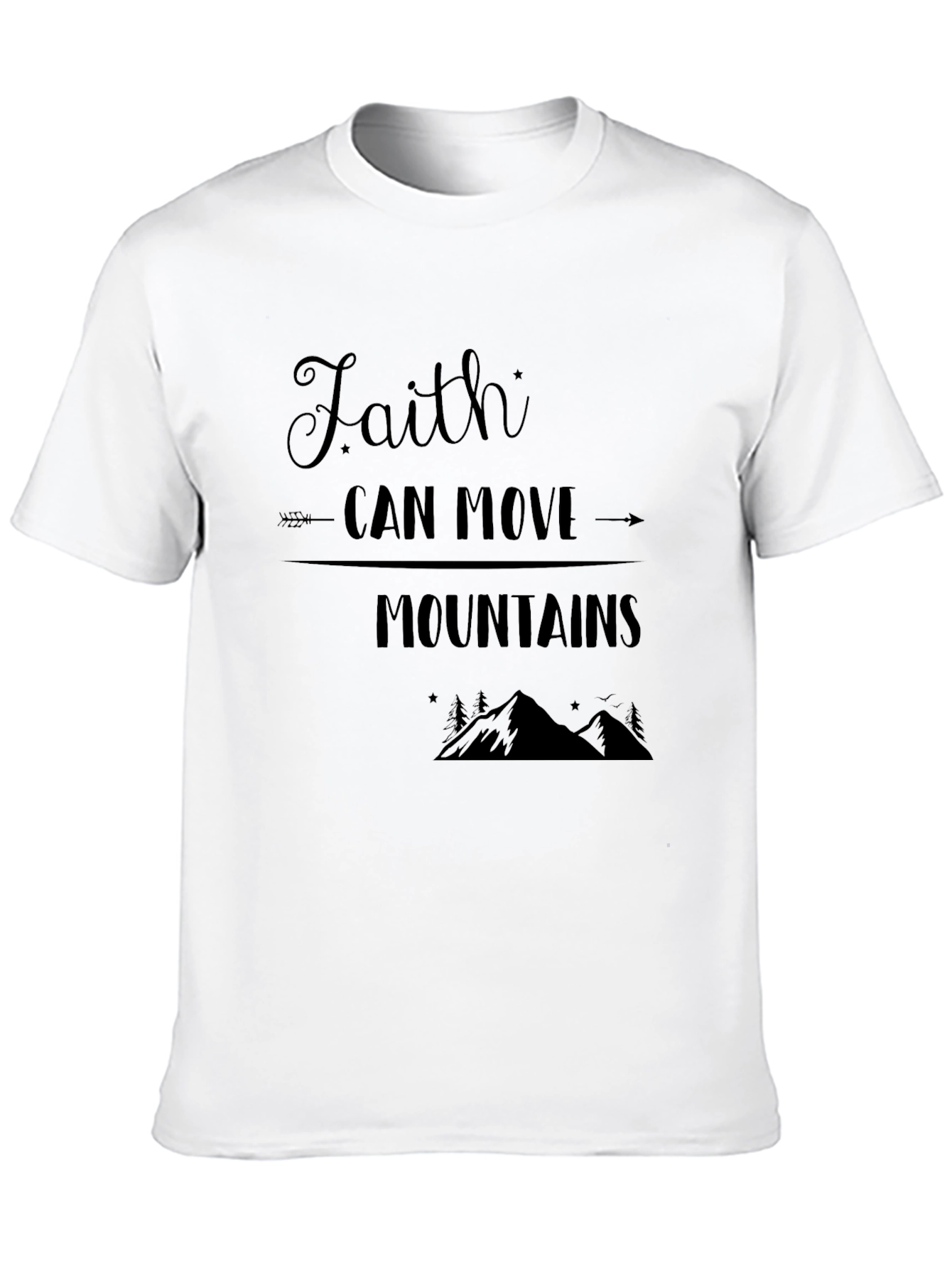 Faith Can Move Mountains Graphic Tee