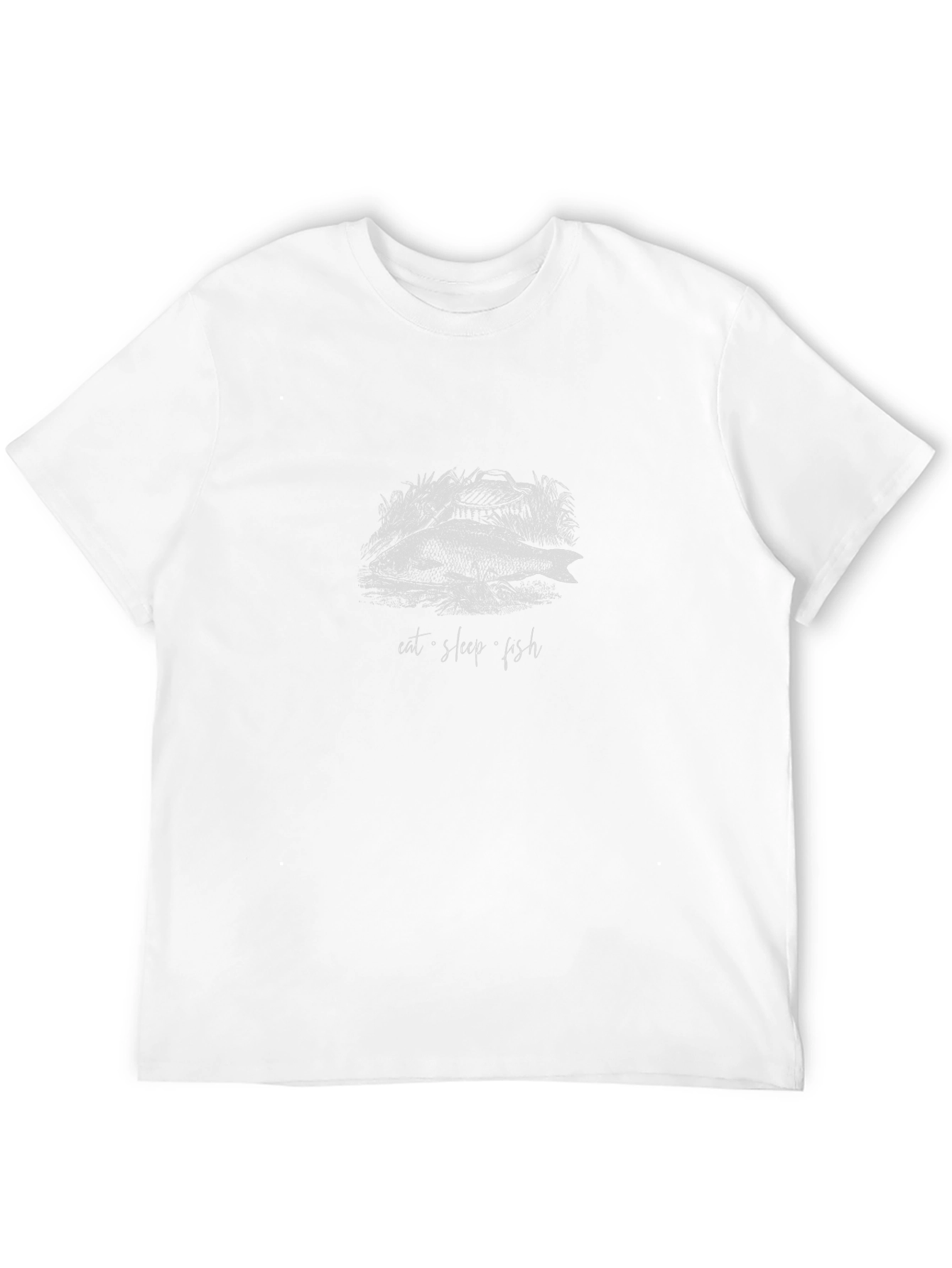 Eat Sleep Fish Graphic T-Shirt