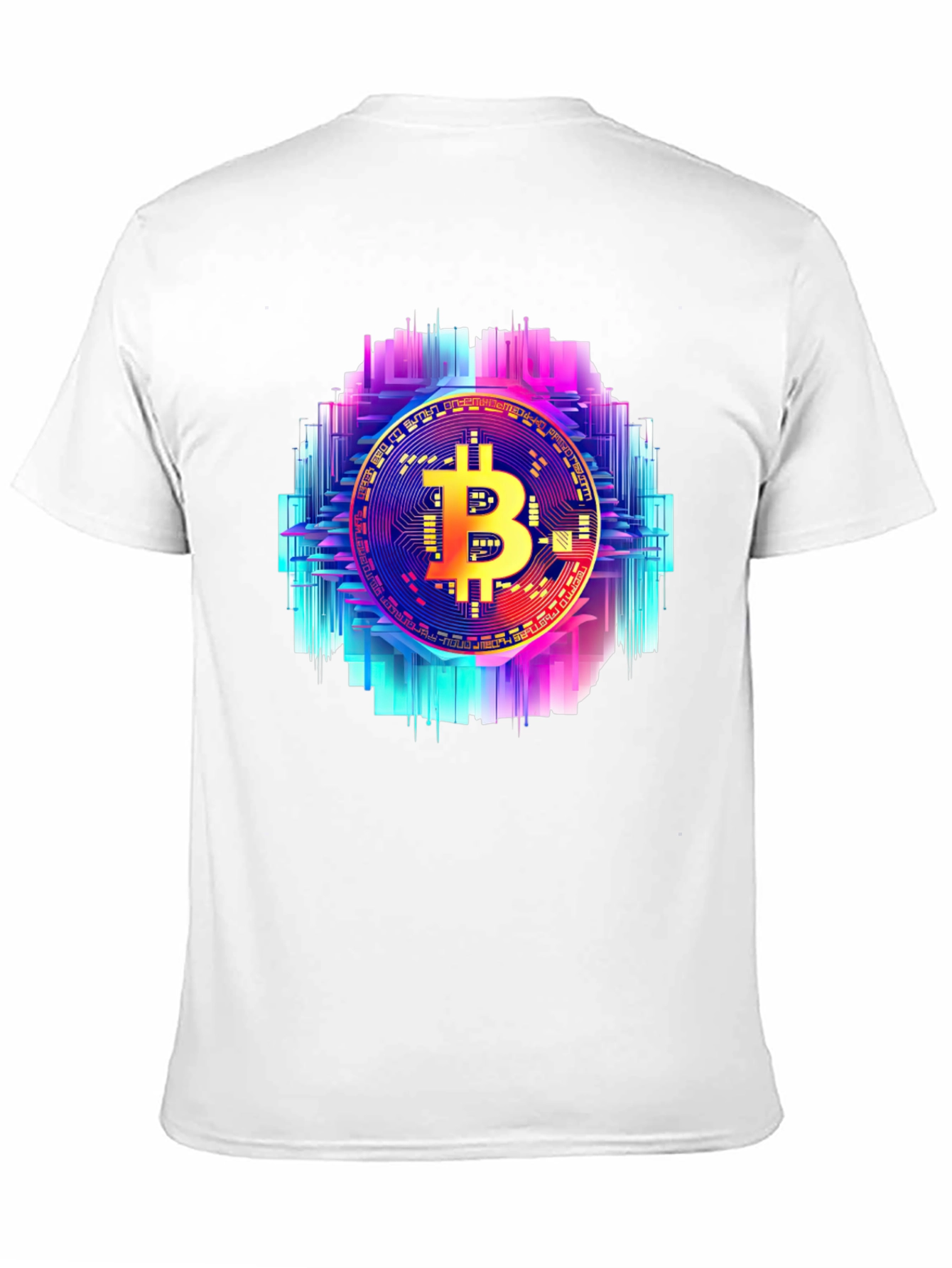 Bitcoin Circuit Board Graphic Tee - Black