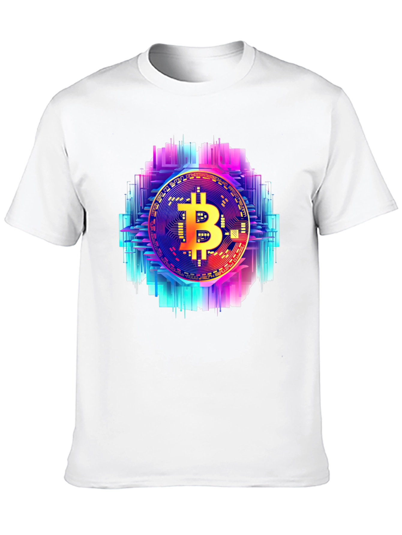 Bitcoin Circuit Board Graphic Tee - Black