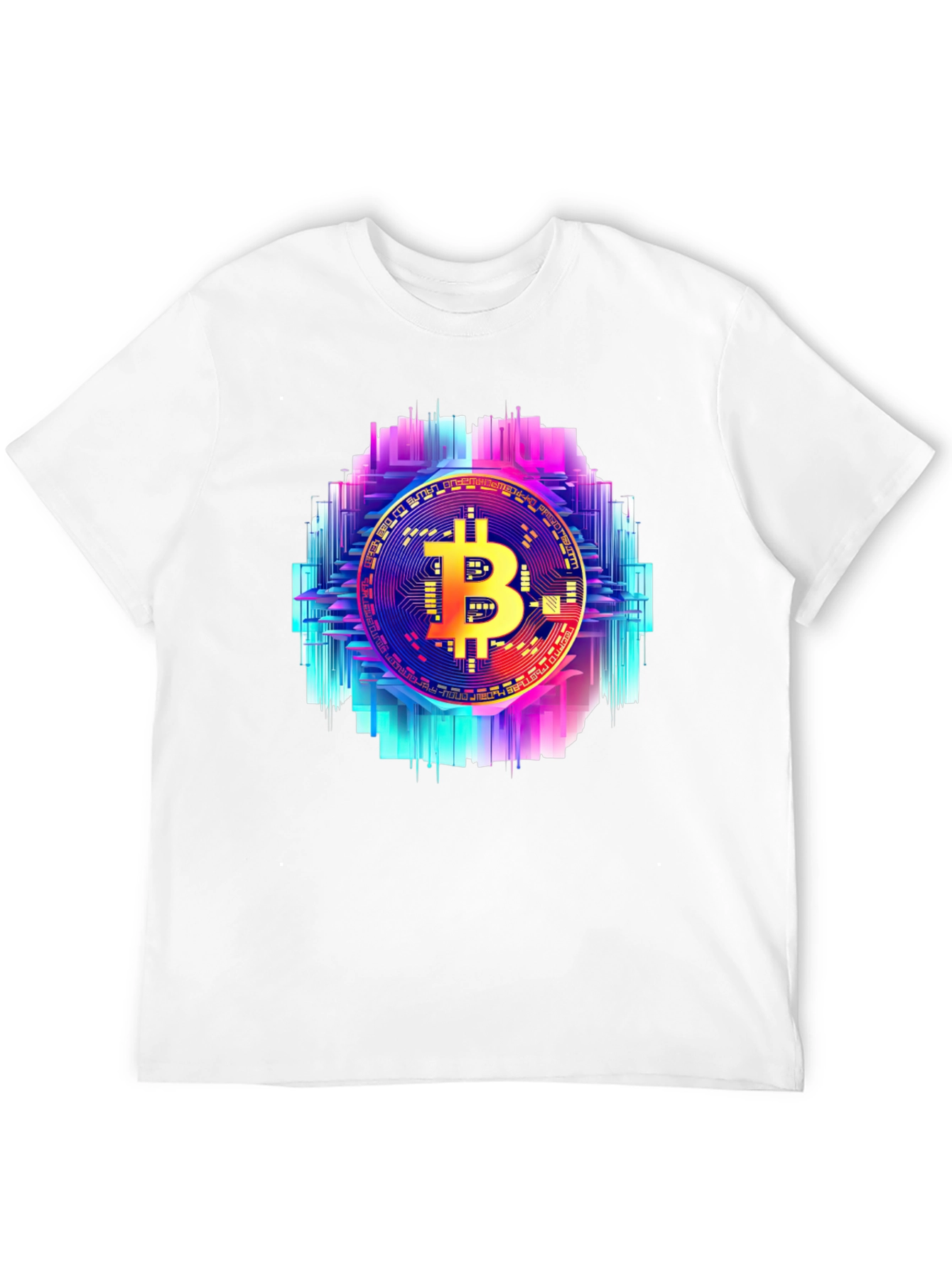 Bitcoin Circuit Board Graphic Tee - Black
