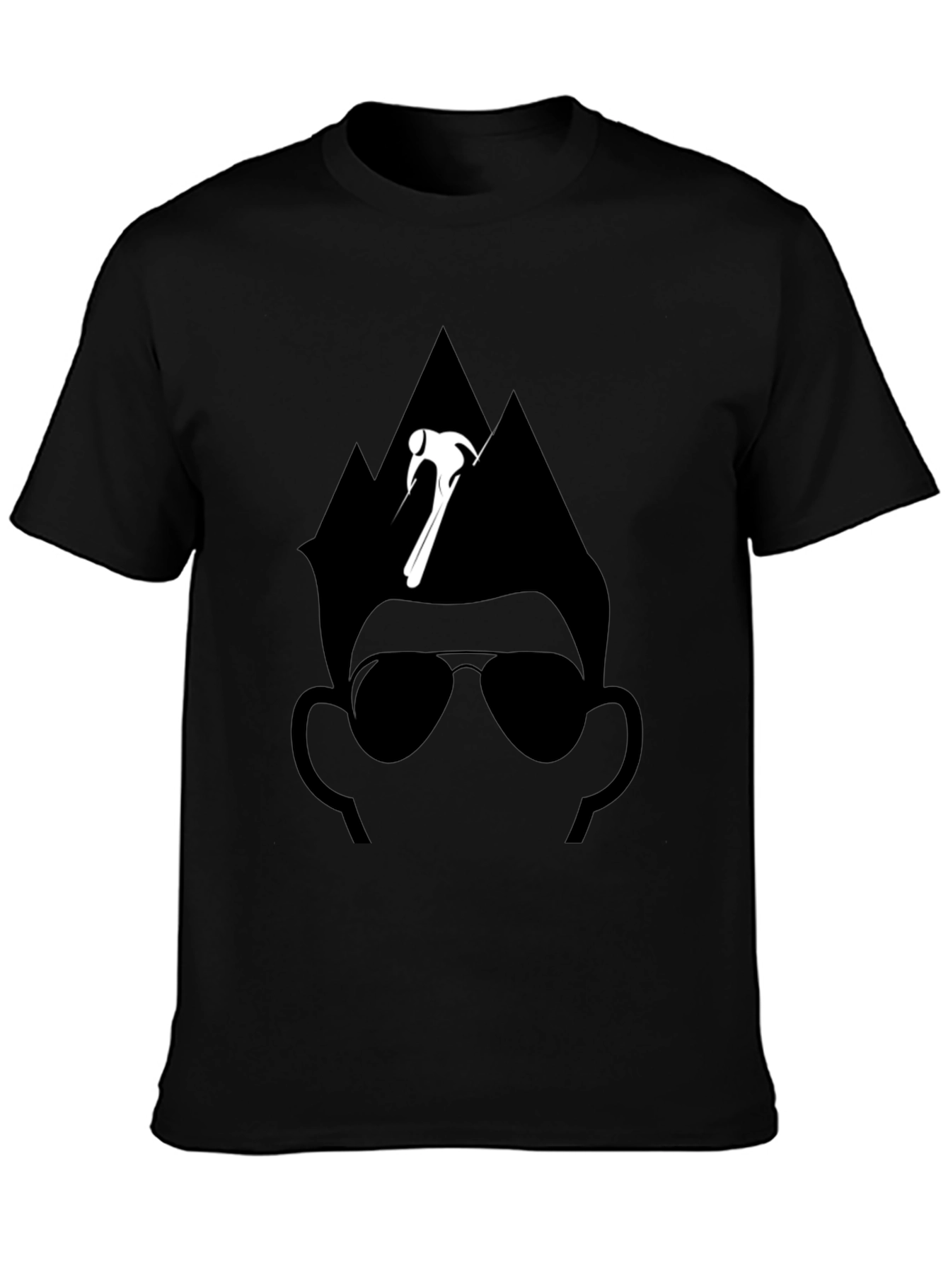 Ski Dude Graphic Tee - Cool Winter Style
