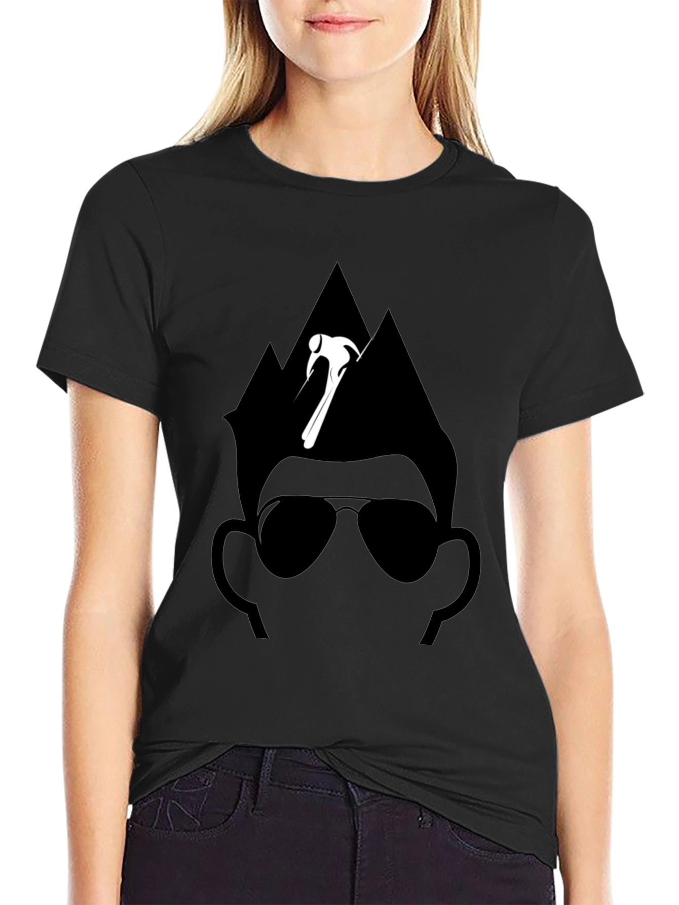 Ski Dude Graphic Tee - Cool Winter Style