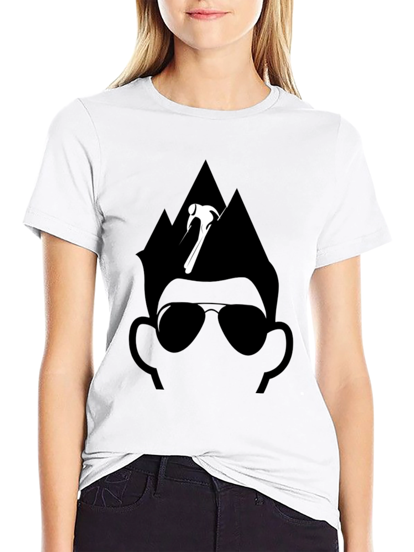 Ski Dude Graphic Tee - Cool Winter Style