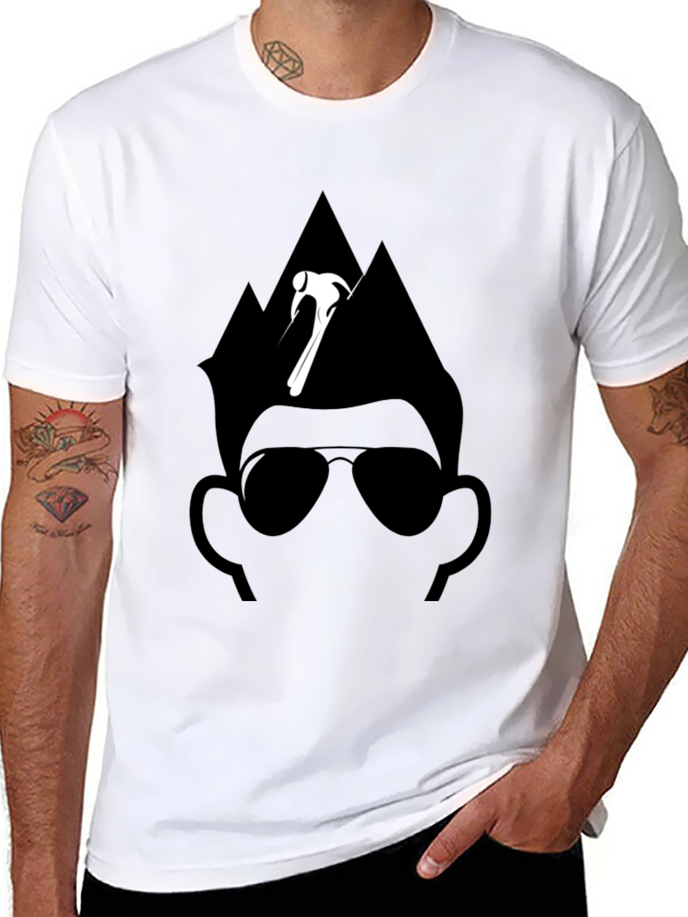 Ski Dude Graphic Tee - Cool Winter Style