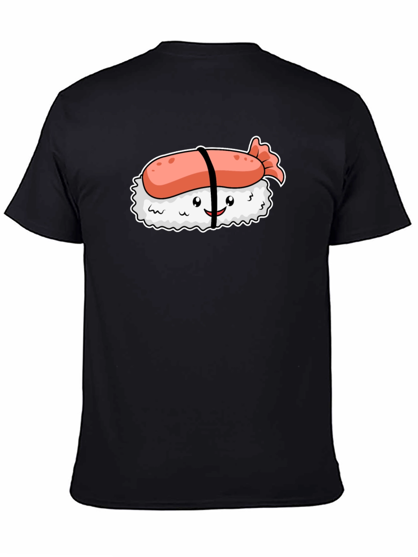 Sushi Graphic Black T-Shirt - Cute Foodie Tee