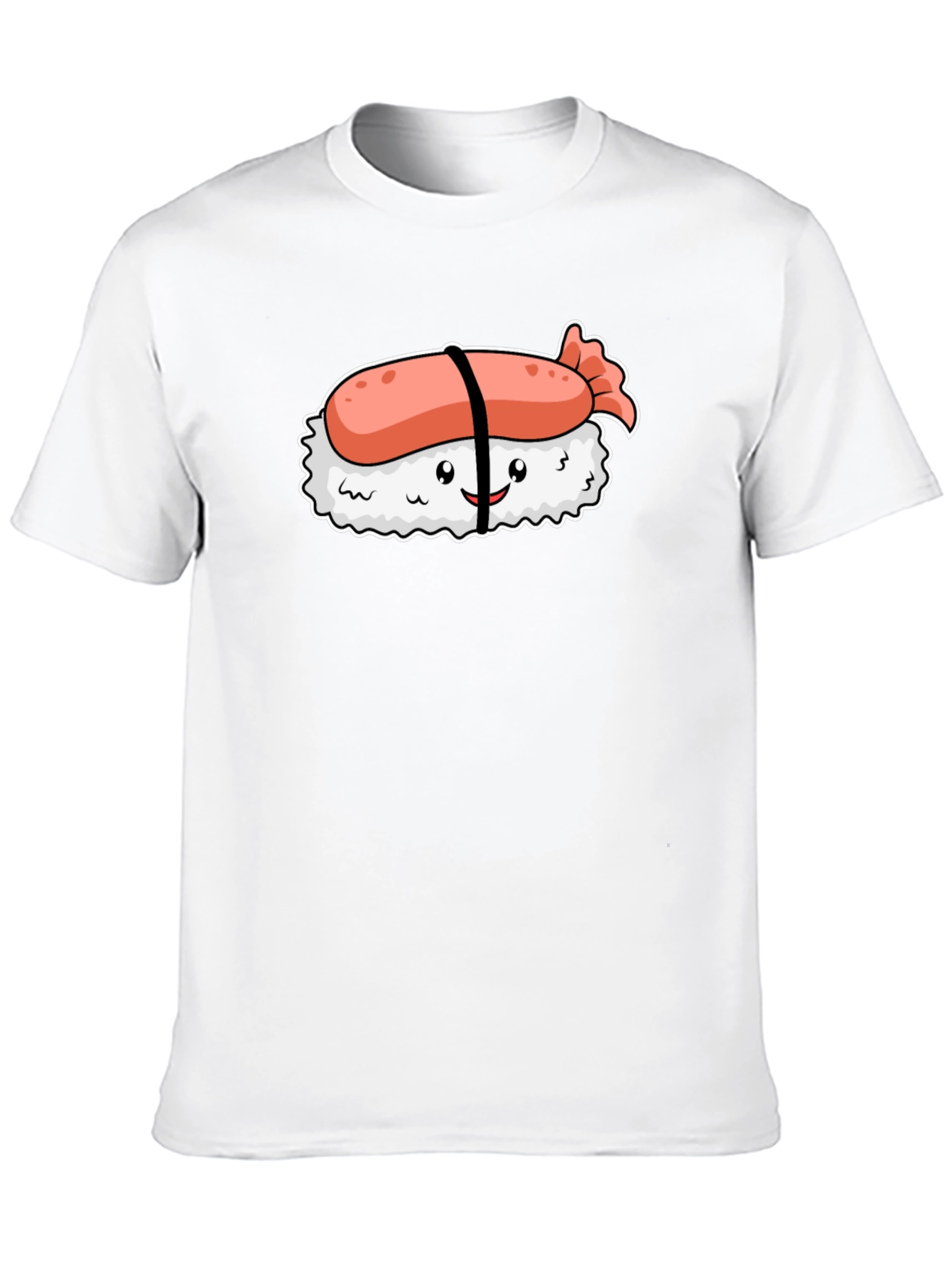Sushi Graphic Black T-Shirt - Cute Foodie Tee