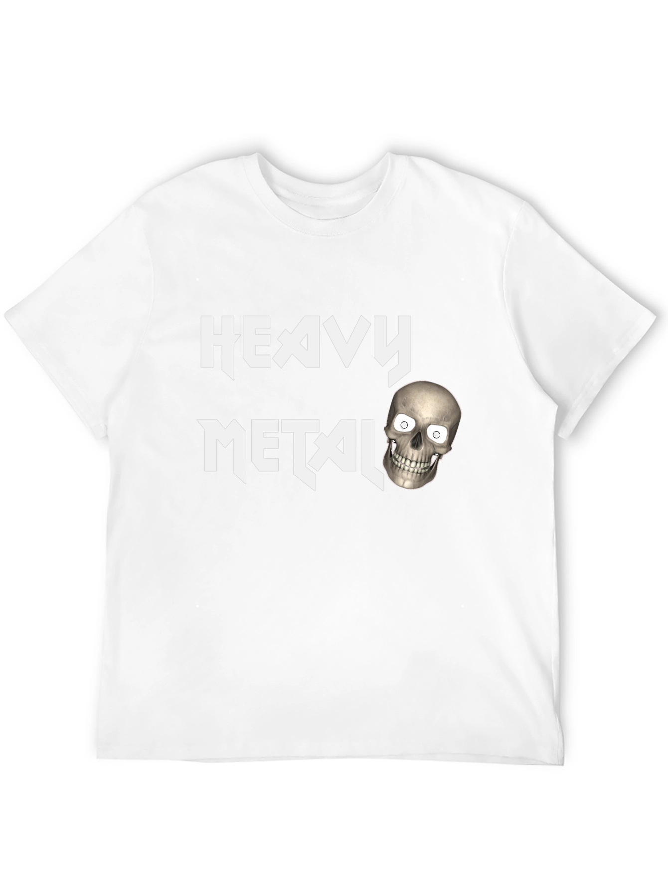 Heavy Metal Skull T-Shirt
