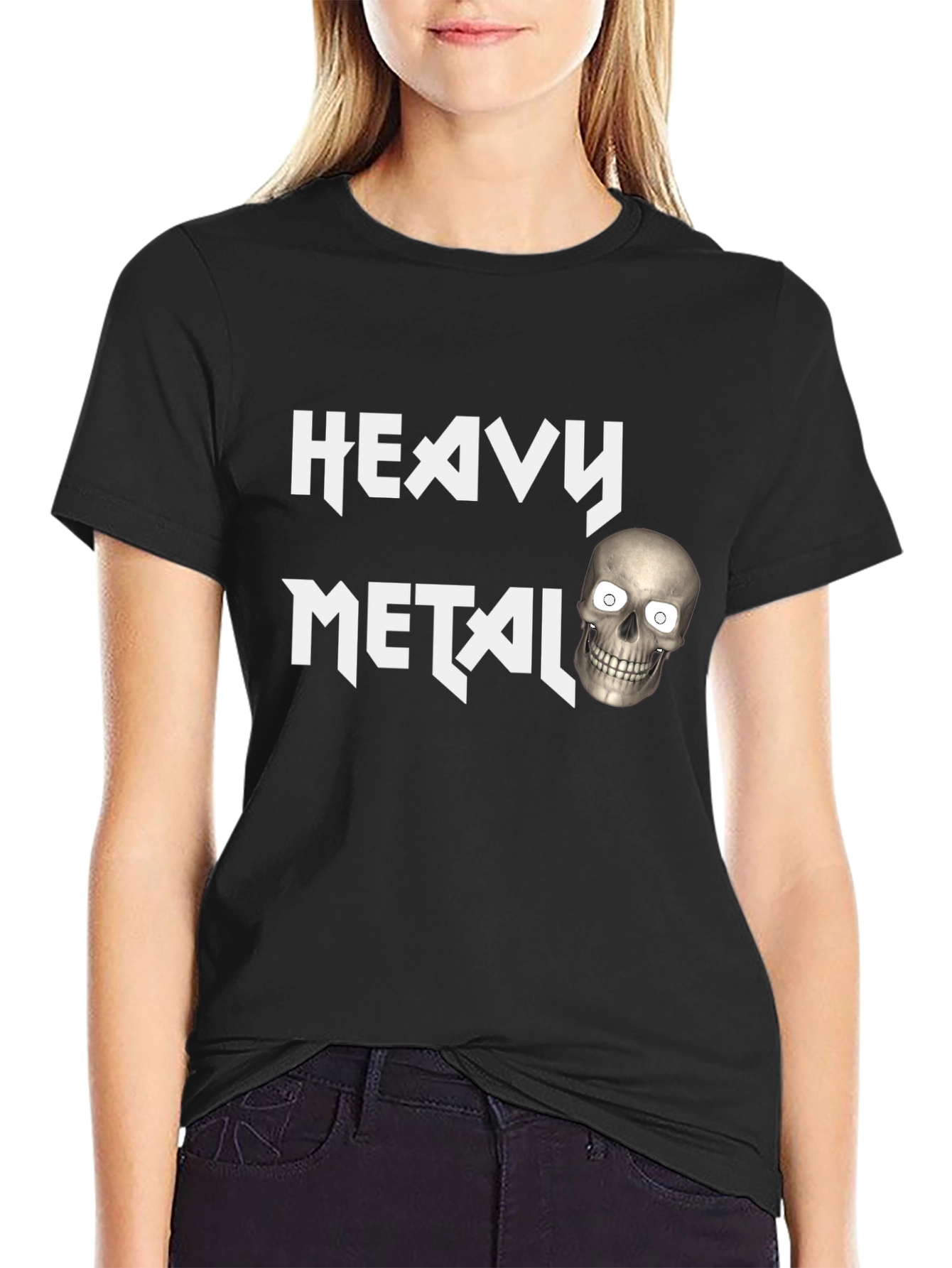 Heavy Metal Skull T-Shirt